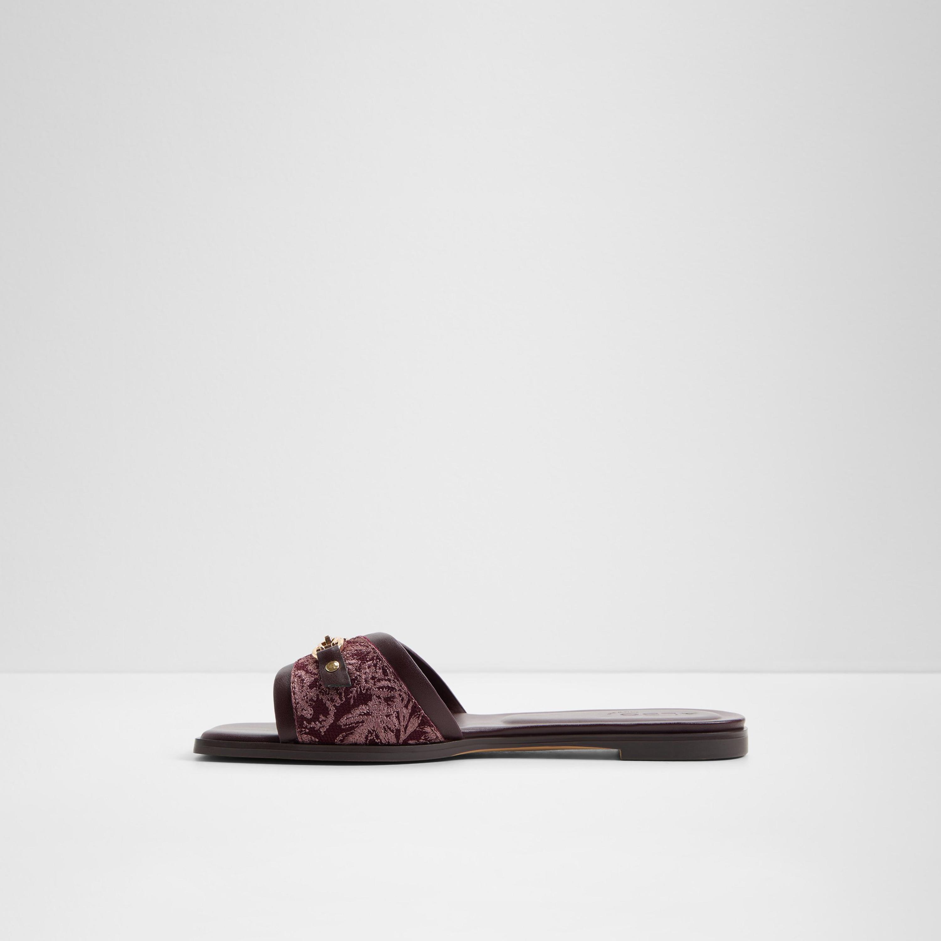 Aldo Women's Slip-On ALO Slide Flat Sandals | 20ALO-women-shoes-sandals-flats-image-4