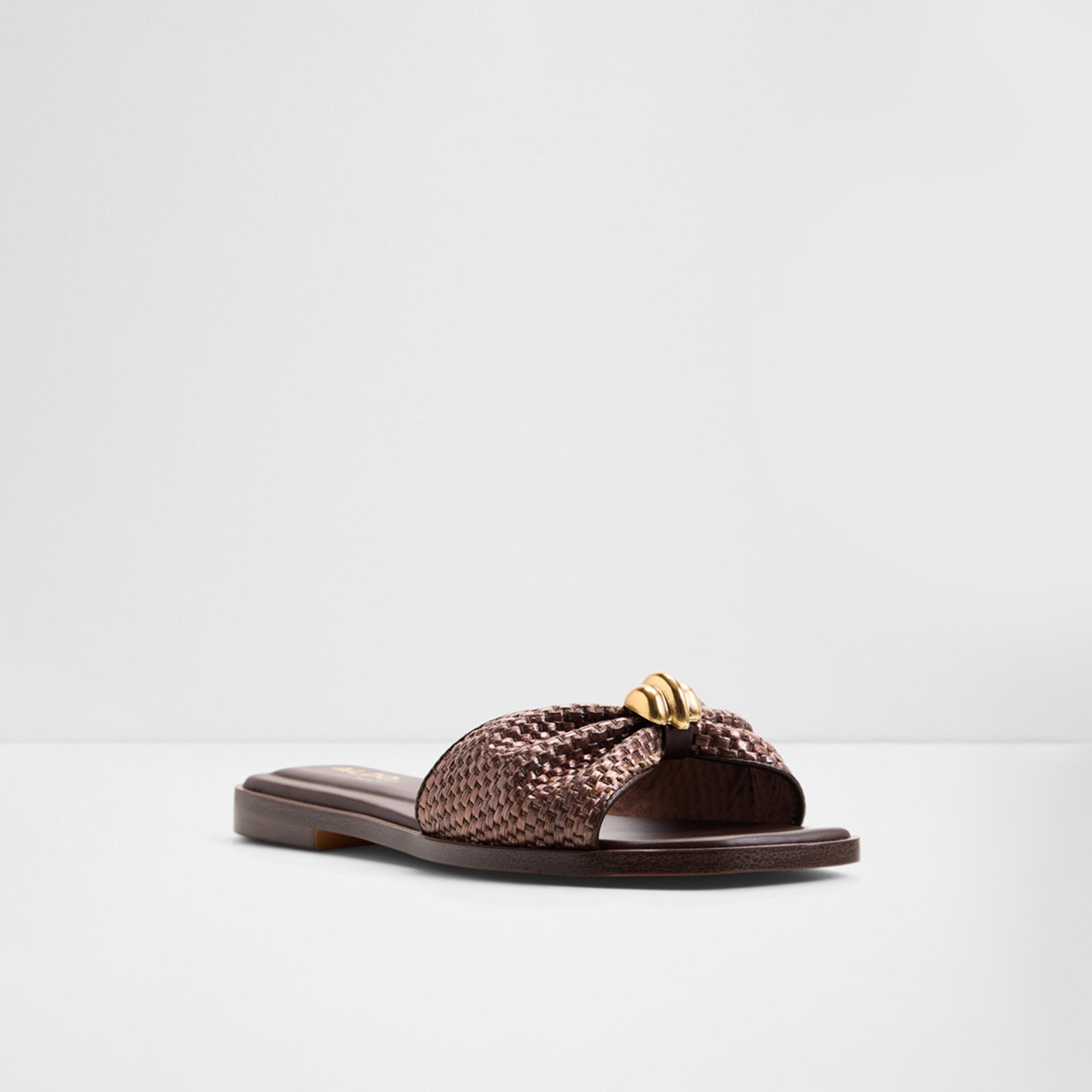 الدو - صندل أوريا للنساء مسطح سهل الارتداء | 20AURIA-women-shoes-sandals-flats-image-1
