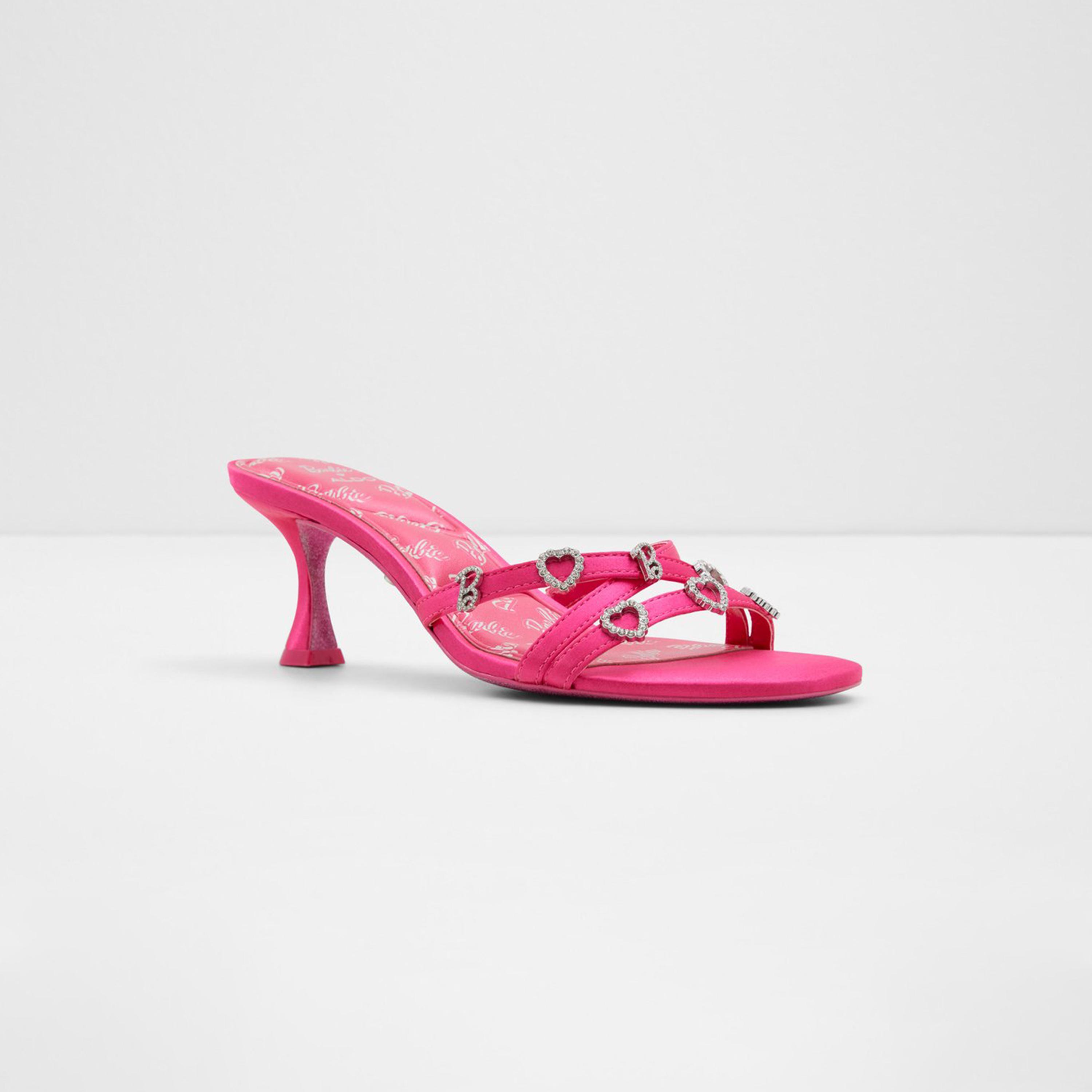الدو- صندل باربيميول مزين لون معدني للنساء | 20BARBIEMULE-women-shoes-heels-image-11