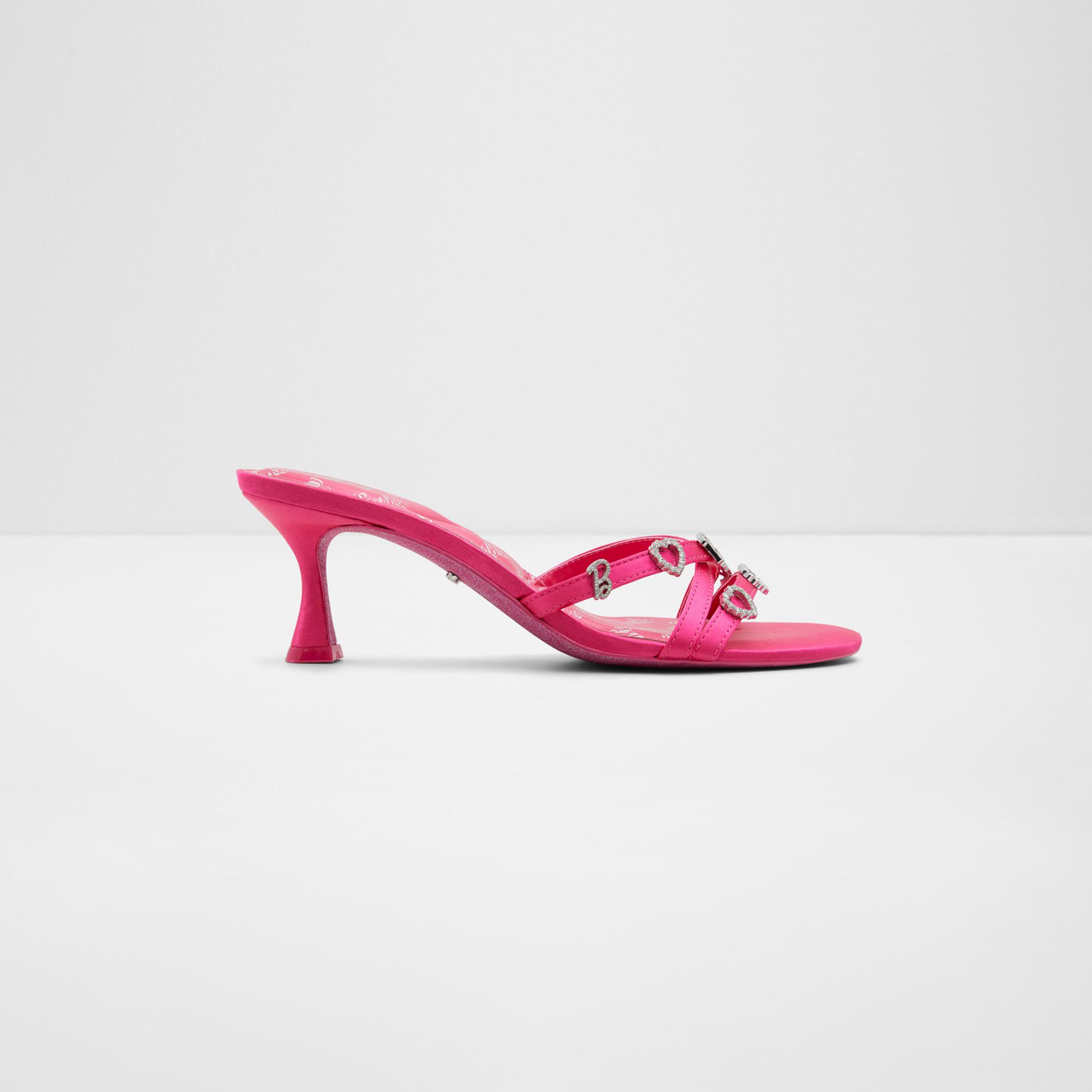 الدو- صندل باربيميول مزين لون معدني للنساء | 20BARBIEMULE-women-shoes-heels-image-12