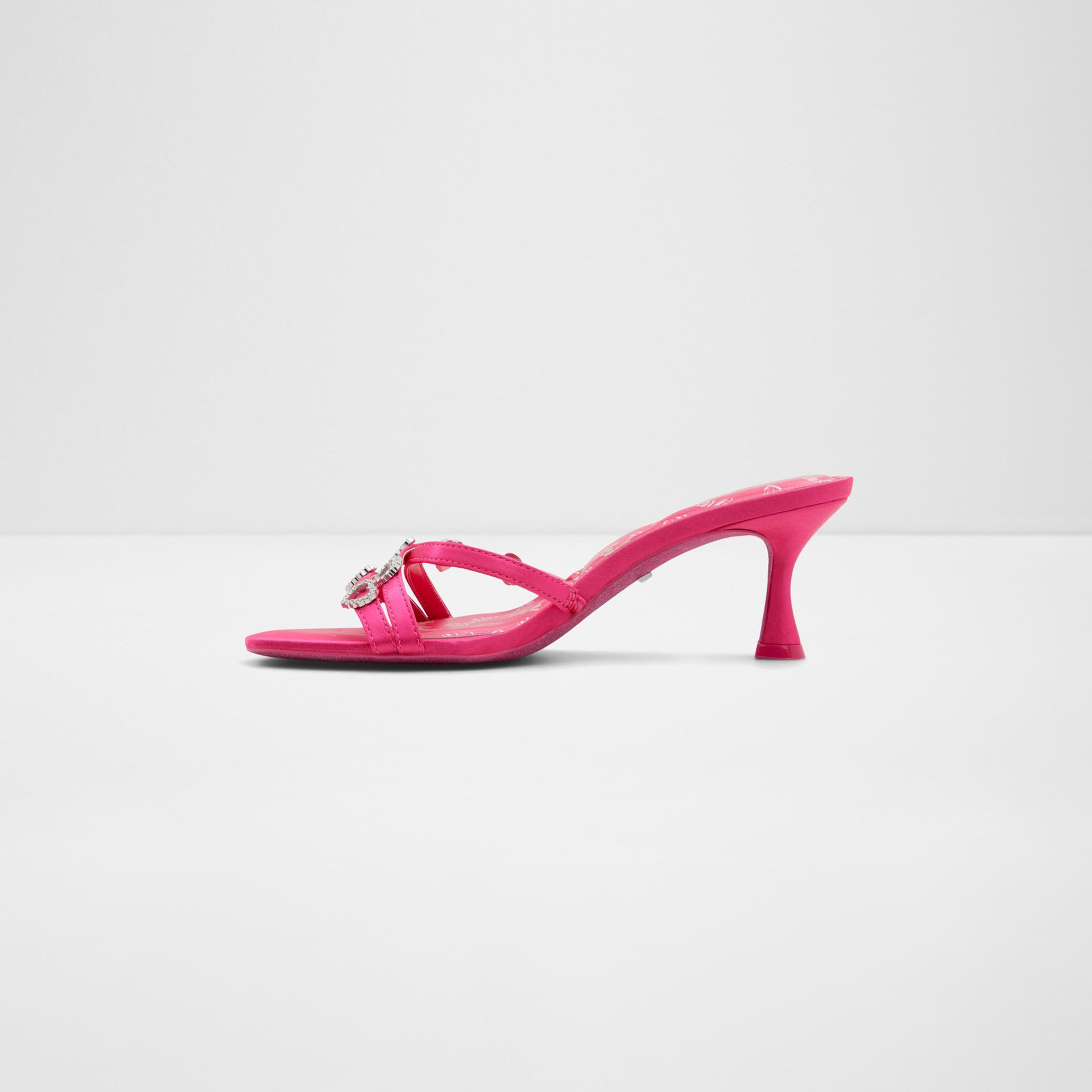 الدو- صندل باربيميول مزين لون معدني للنساء | 20BARBIEMULE-women-shoes-heels-image-13