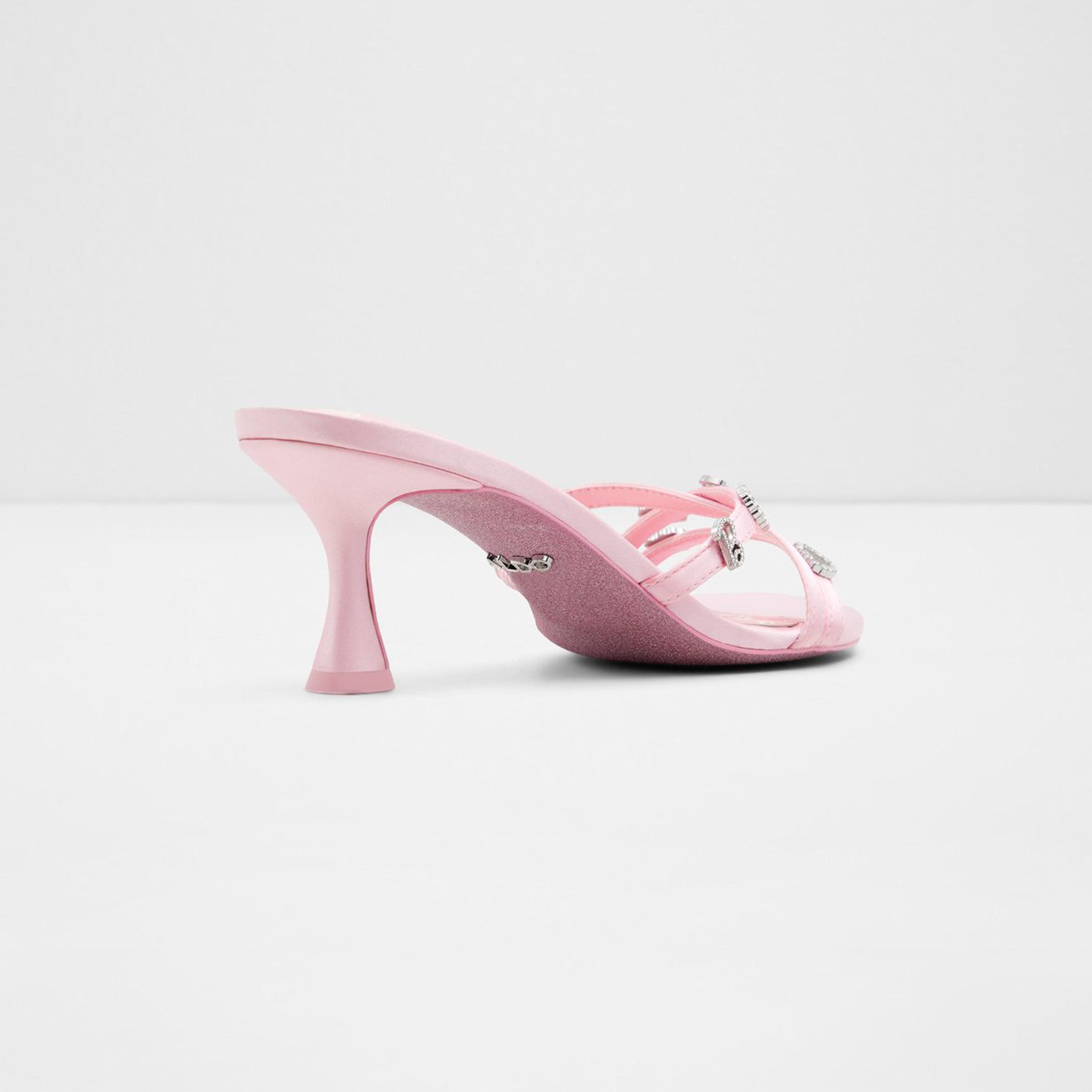 الدو- صندل باربيميول مزين لون معدني للنساء | 20BARBIEMULE-women-shoes-heels-image-9