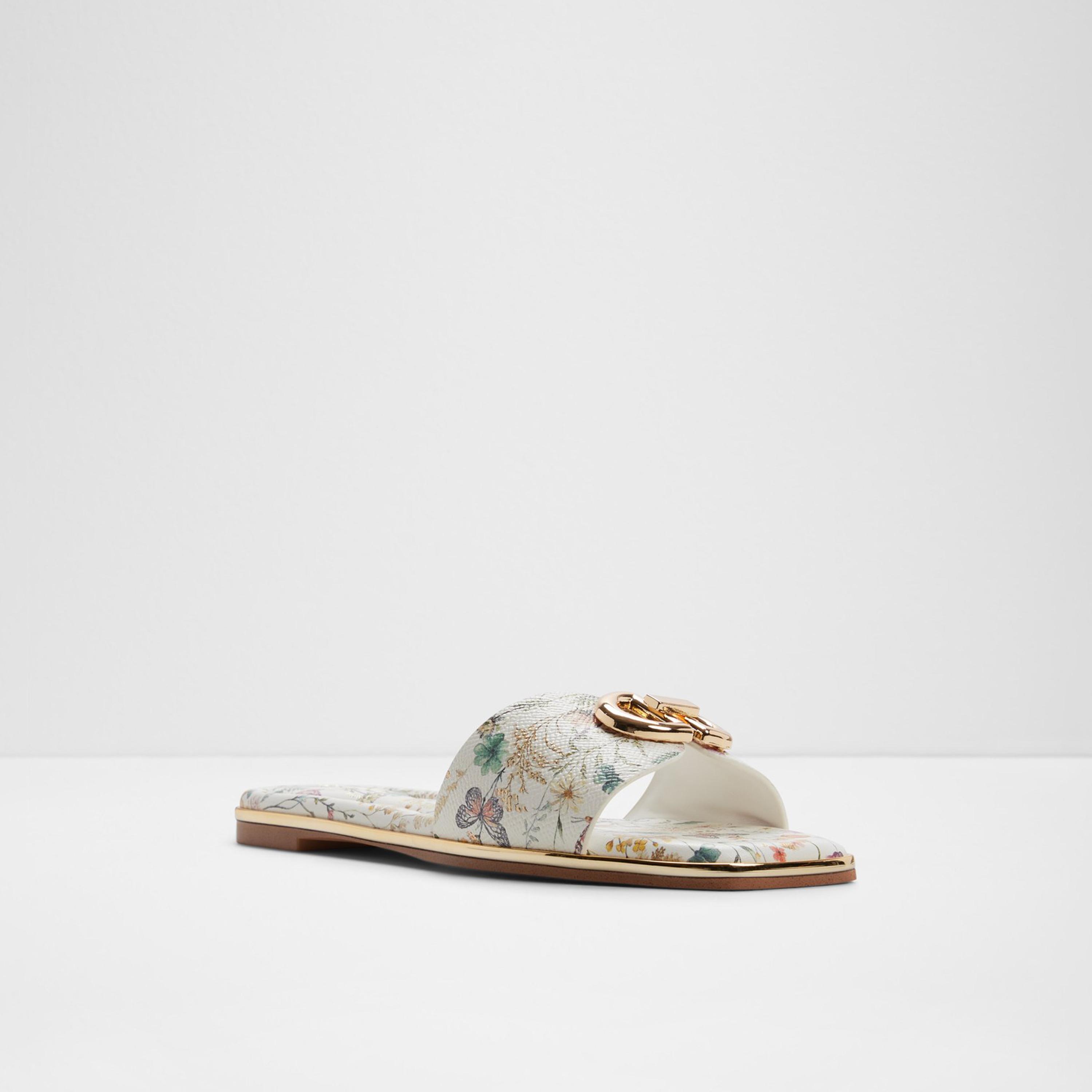 Aldo Bellenor Women's Slide Sandals with Decorative Vamp | 20BELLENOR-women-shoes-sandals-flats-image-12