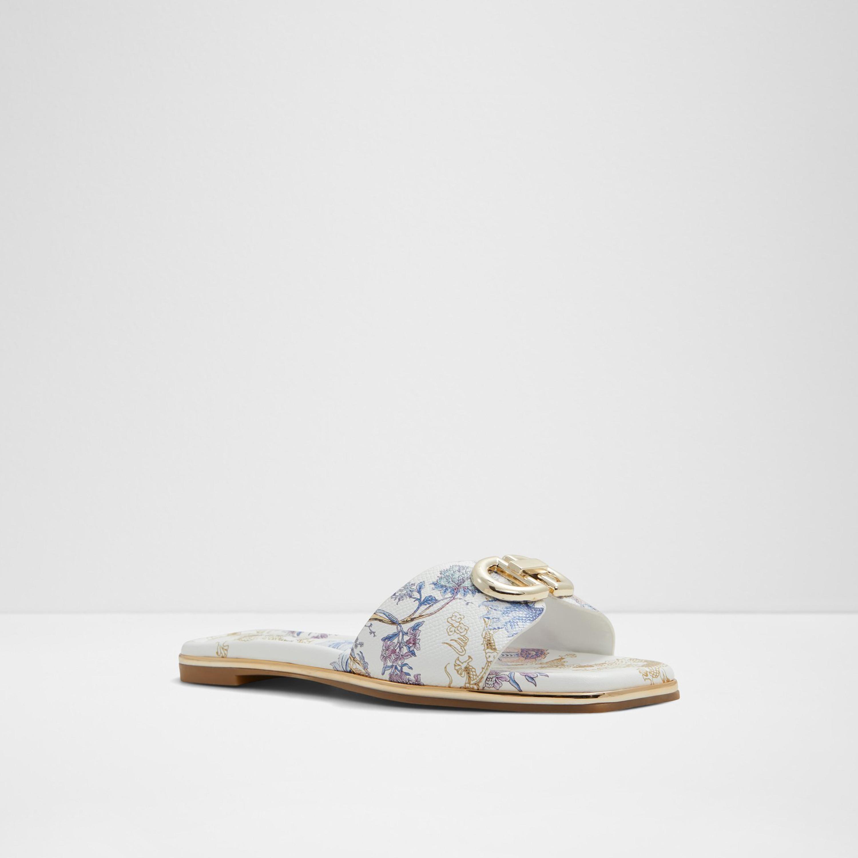 Aldo Bellenor Women's Slide Sandals with Decorative Vamp | 20BELLENOR-women-shoes-sandals-flats-image-6