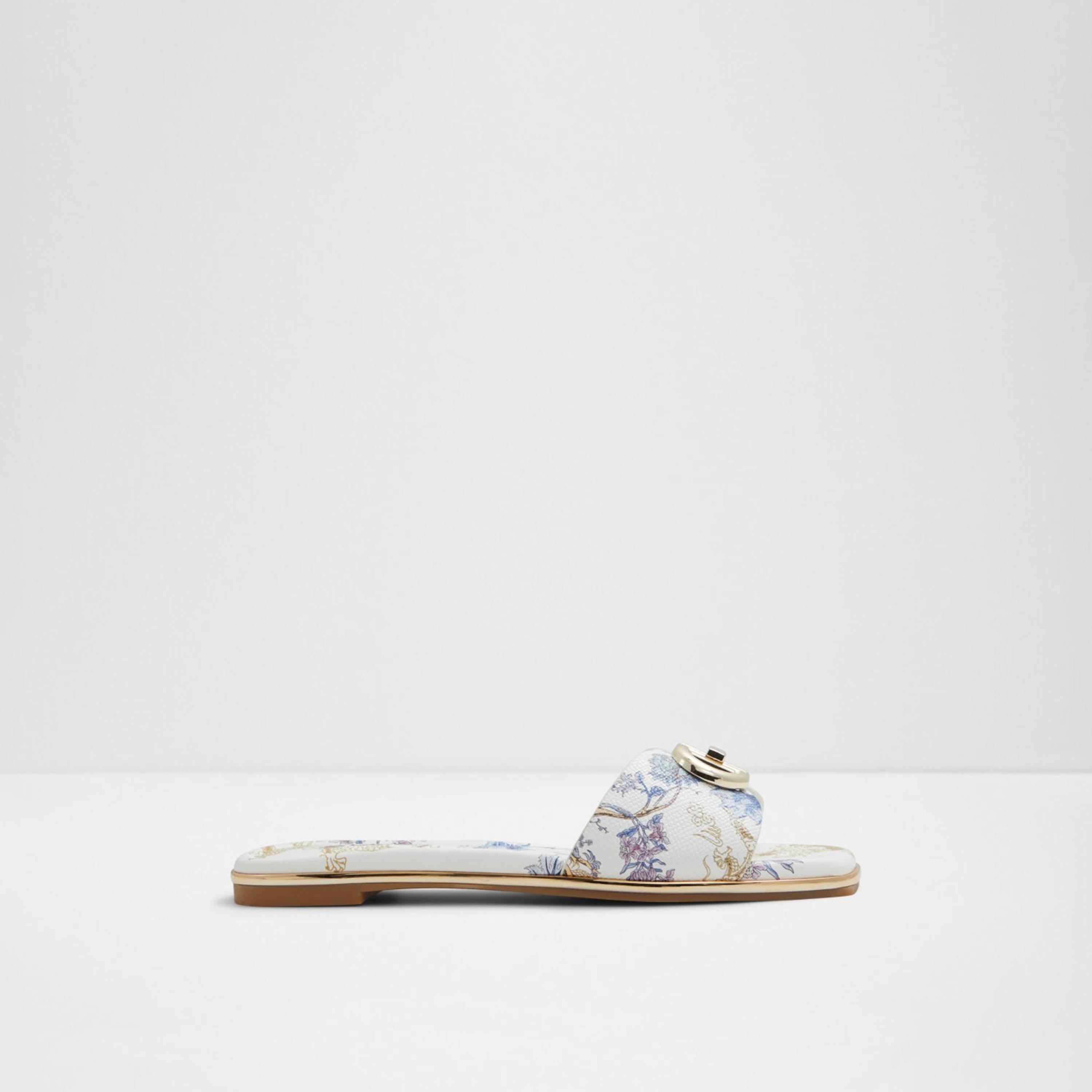 Aldo Bellenor Women's Slide Sandals with Decorative Vamp | 20BELLENOR-women-shoes-sandals-flats-image-8