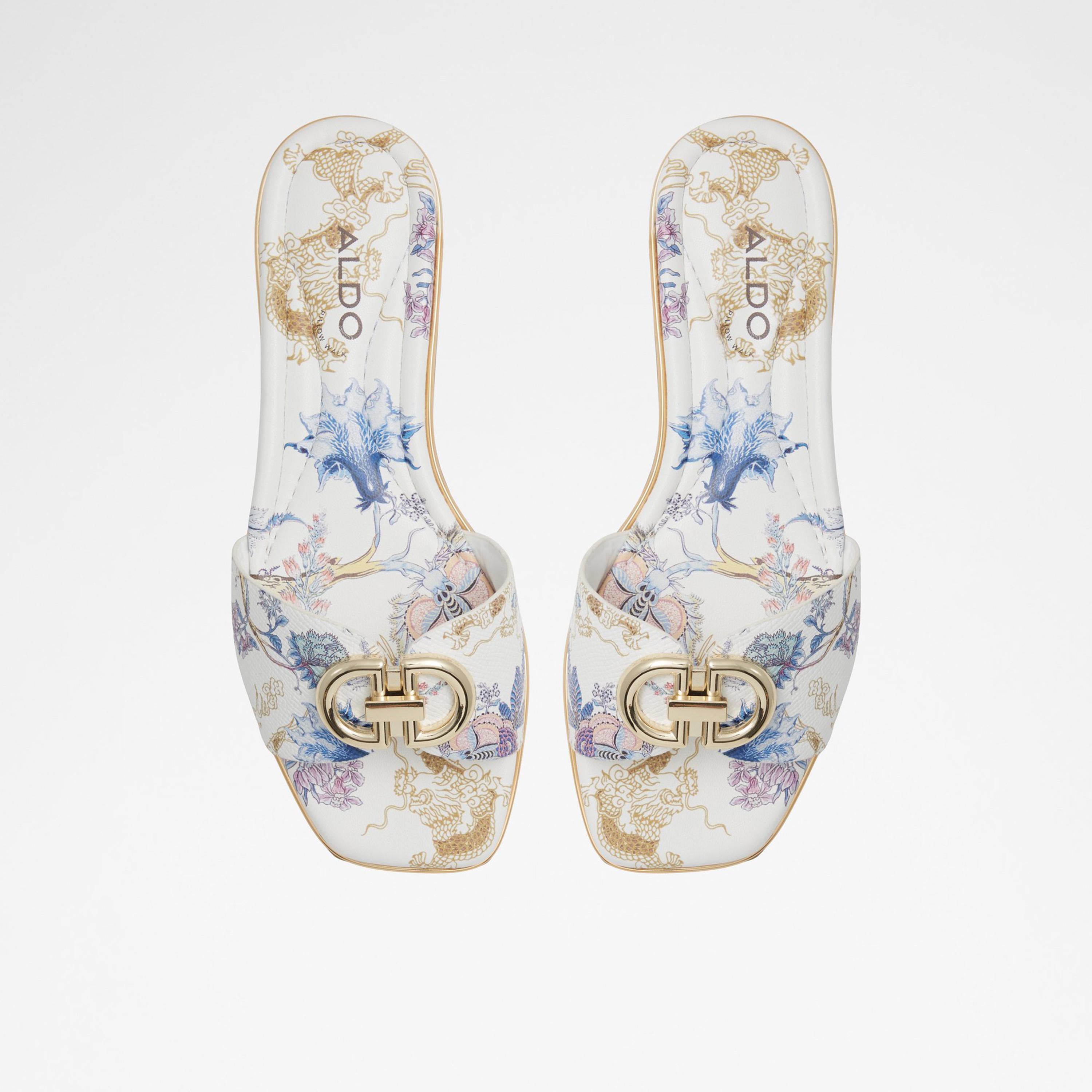 Aldo Bellenor Women's Slide Sandals with Decorative Vamp | 20BELLENOR-women-shoes-sandals-flats-image-11