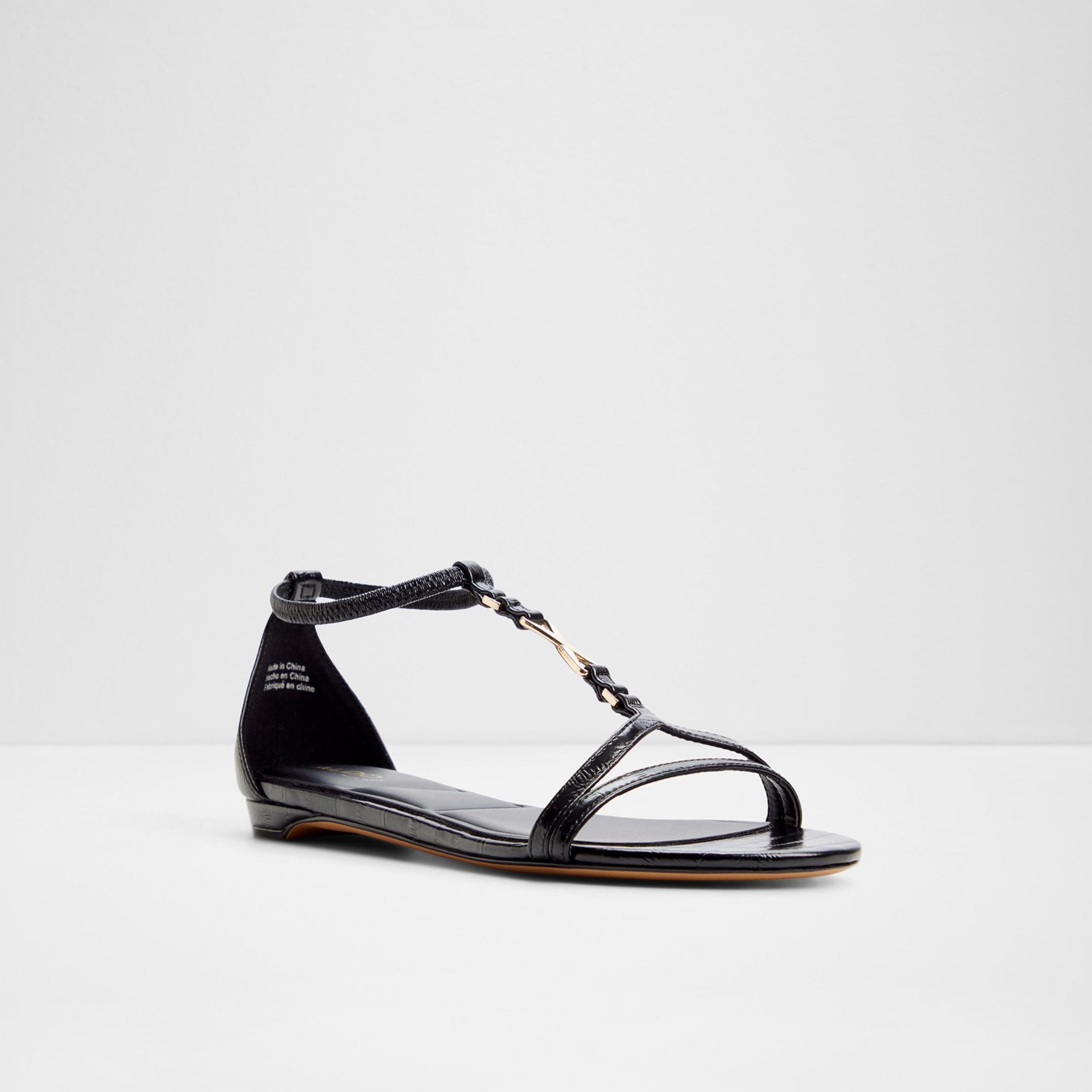 الدو - صندل بيلفور نسائي مسطح بحزام مطاطي | 20BELLVEOR-women-shoes-sandals-flats-image-7