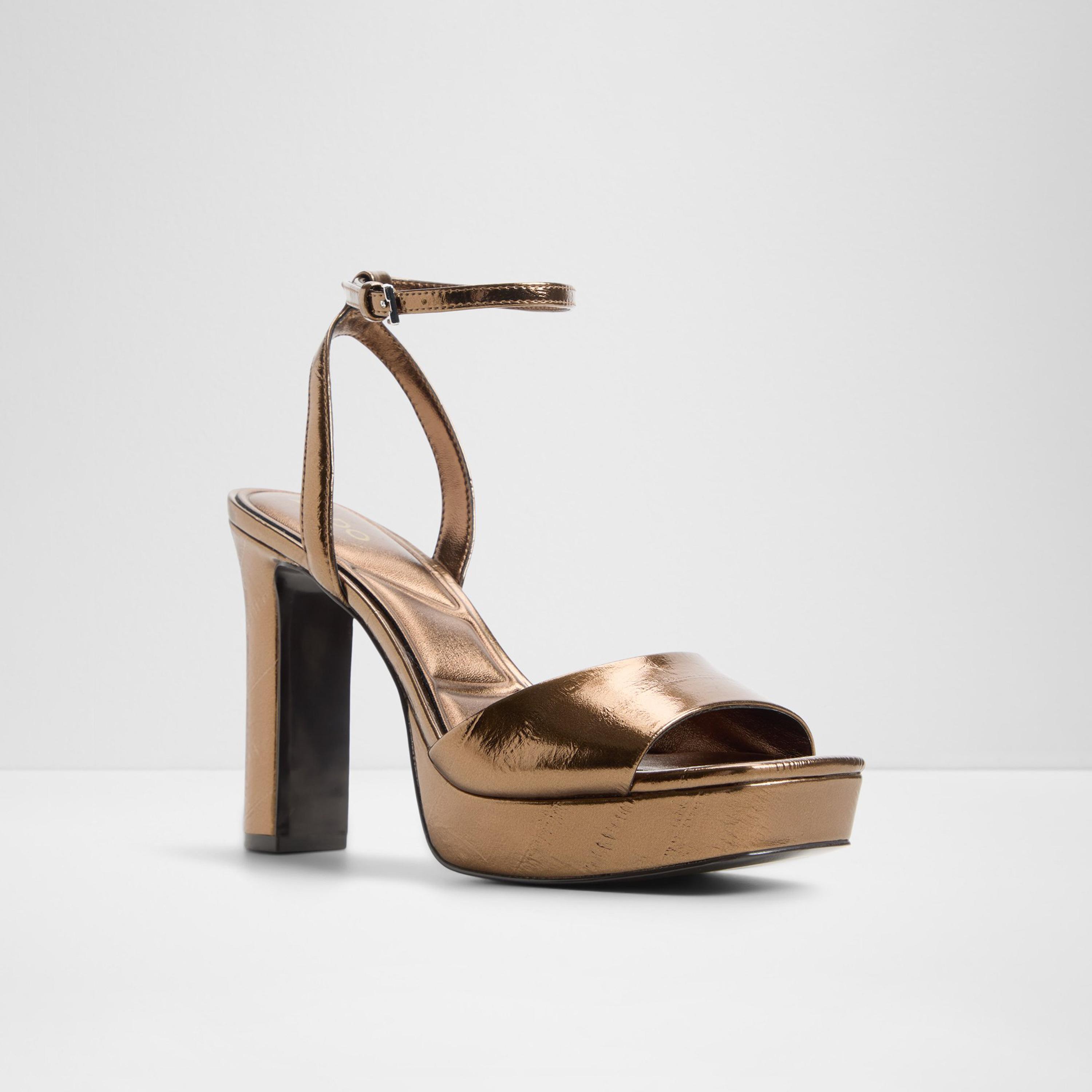 الدو - حذاء تشيك ليم نسائي كعب عريض بإبزيم | 20CHICGLEAM-women-shoes-heels-image-1