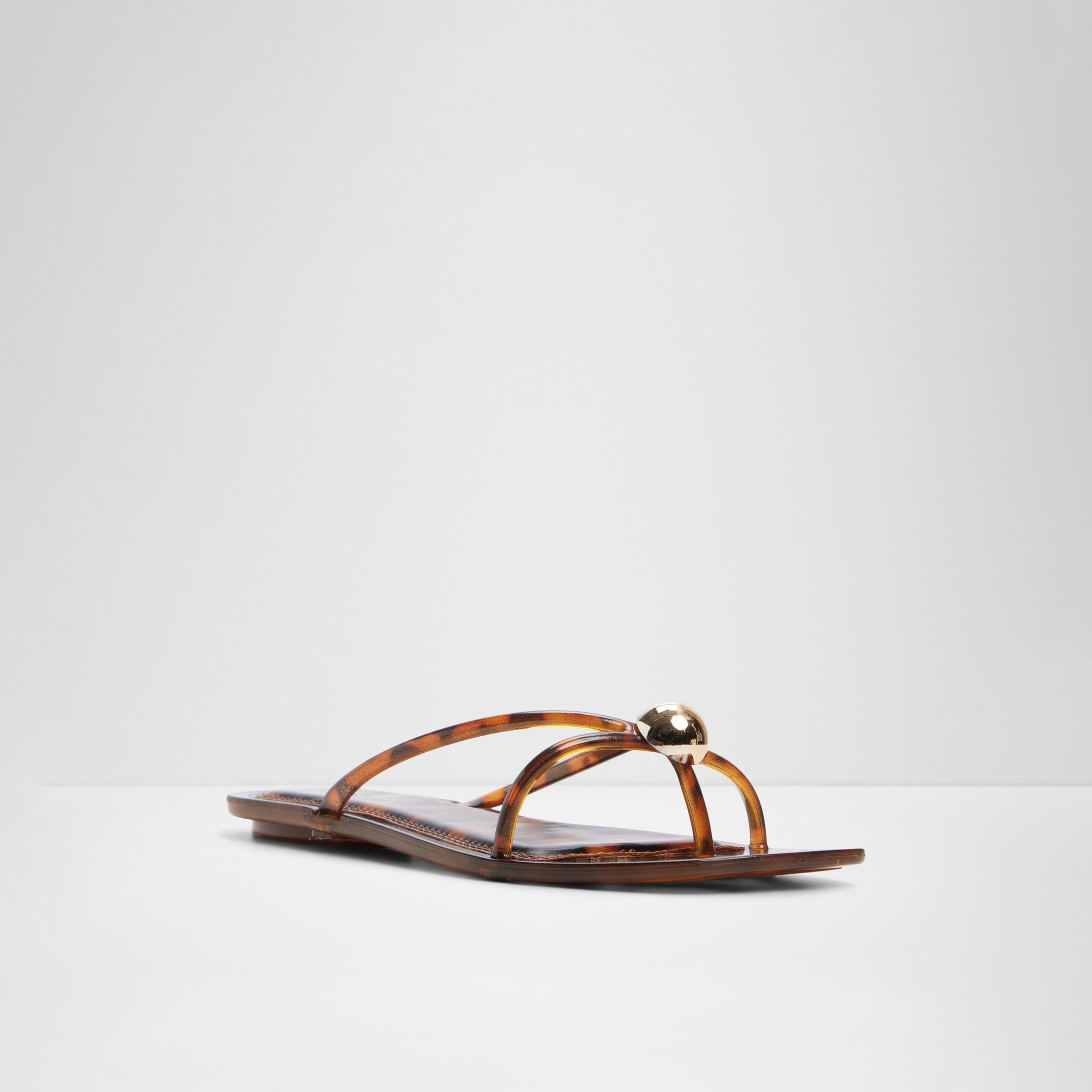 الدو - صندل كلير لاي نسائي مسطح سهل الارتداء بحلقة إصبع القدم | 20CLEARLIE-women-shoes-sandals-flats-image-1