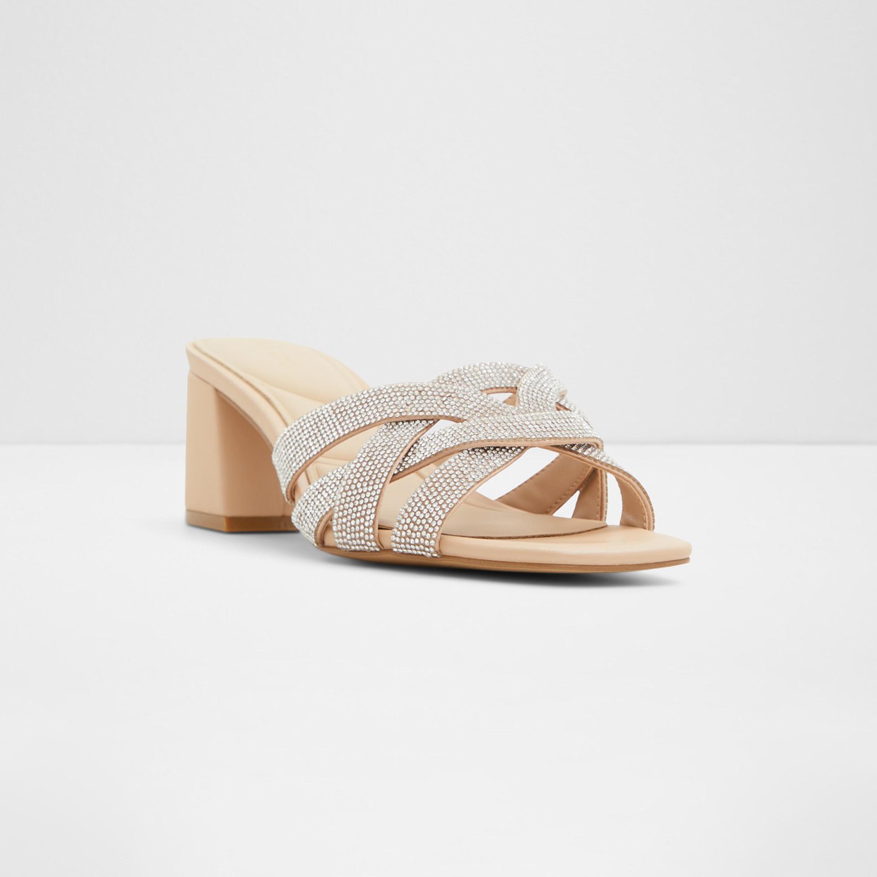 الدو- حذاء كيرتسي كعب مربع زينة أحجار الراين للنساء | 20CURTSY-women-shoes-heels-image-1