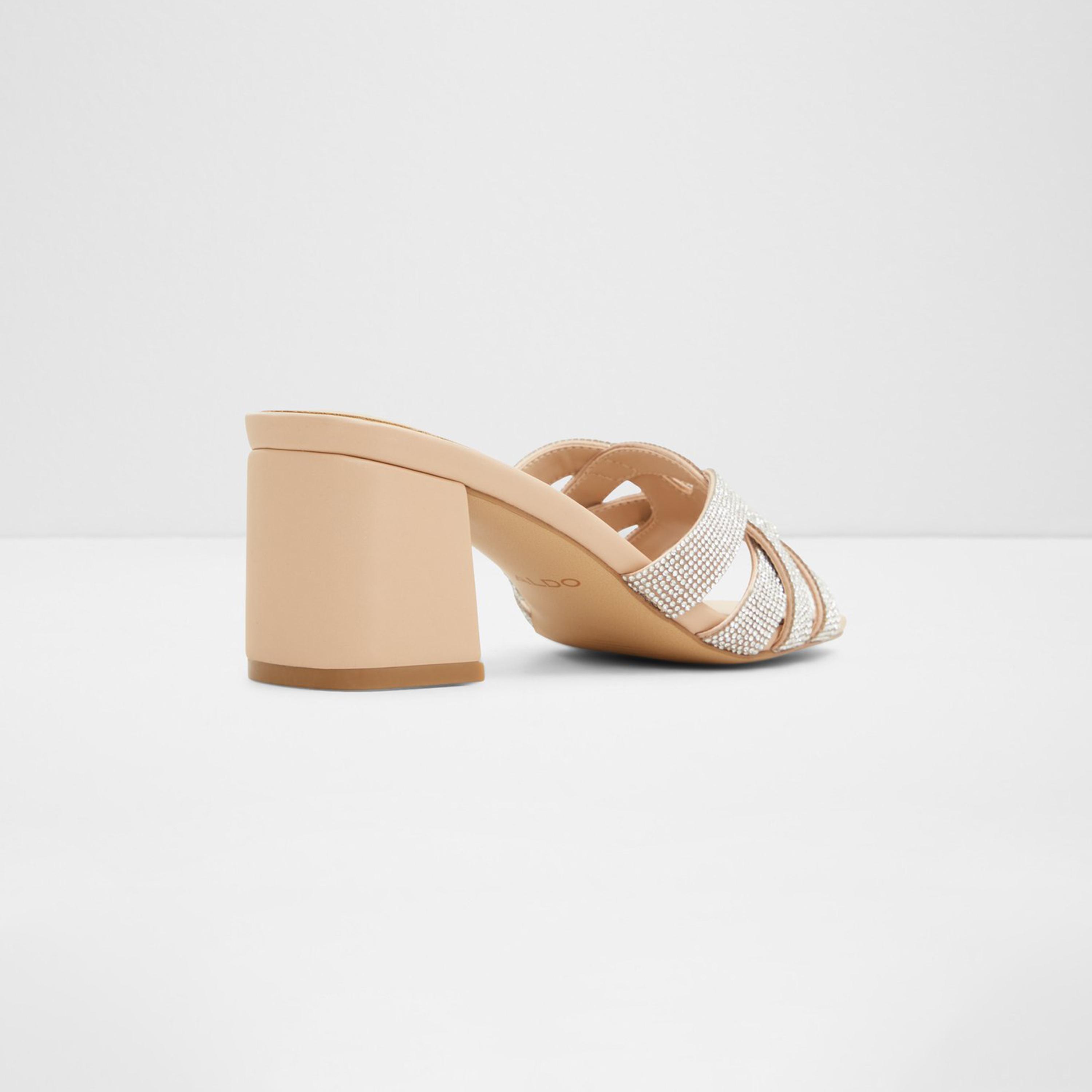 الدو- حذاء كيرتسي كعب مربع زينة أحجار الراين للنساء | 20CURTSY-women-shoes-heels-image-4