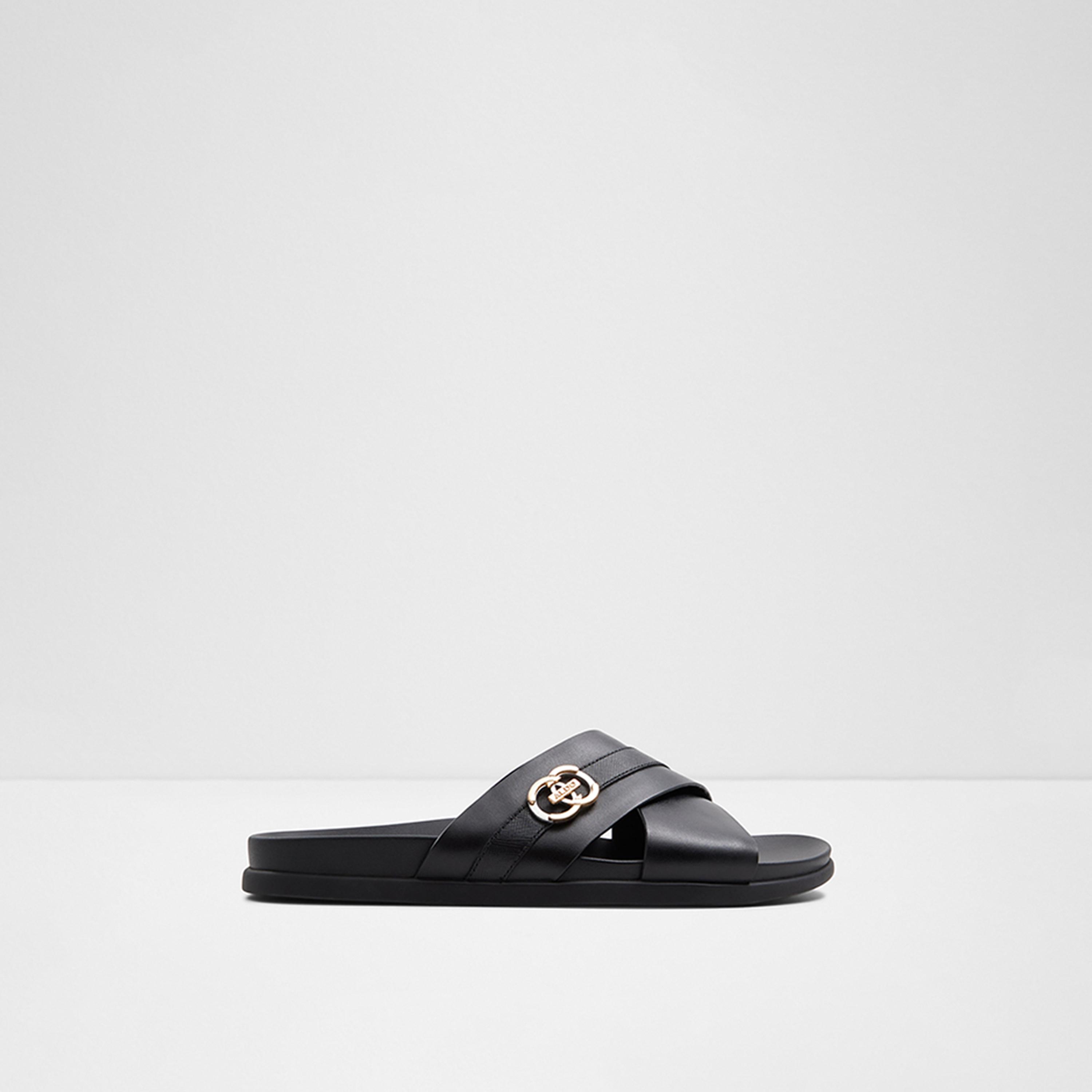 Aldo Men's Slip On Delmar Cross Strap Sandals | 20DELMAR-men-shoes-sandals-image-3