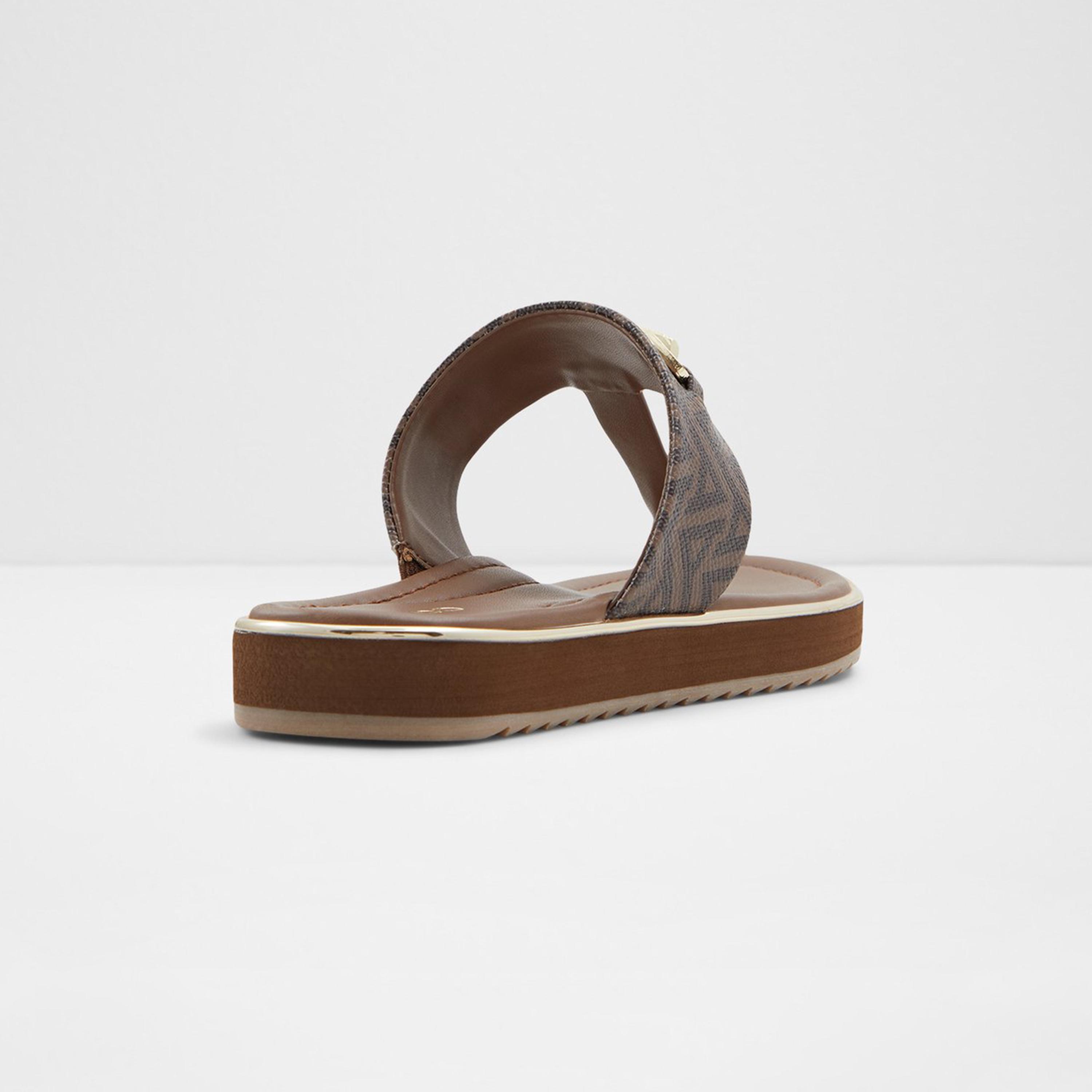 الدو- صندل ديفيرنا بمقدمة مزخرفة للنساء | 20DEVERENA-women-shoes-sandals-flats-image-4