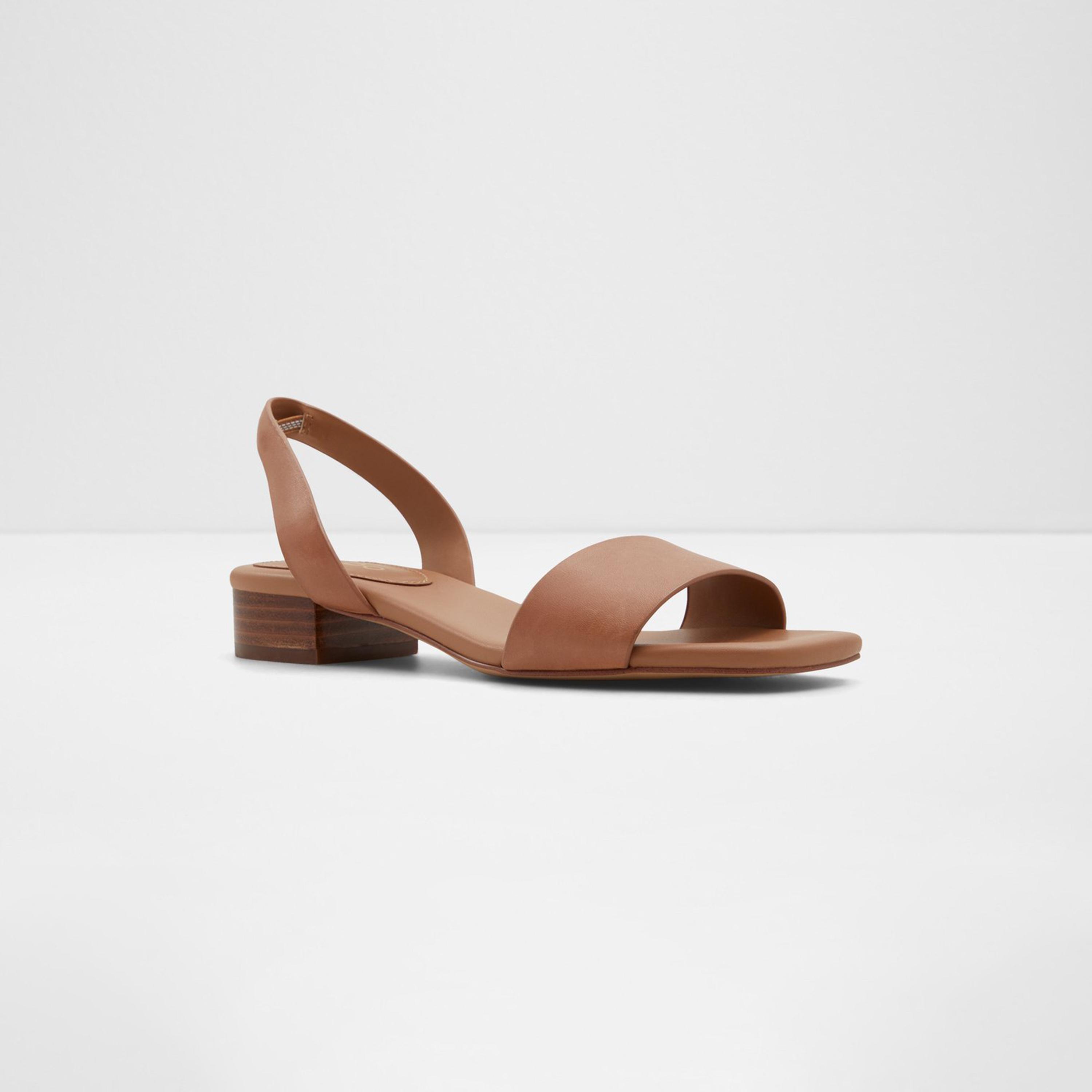 الدو- حذاء دورينا بكعب مربع لون معدني وحزام للنساء | 20DORENNA-women-shoes-heels-image-6