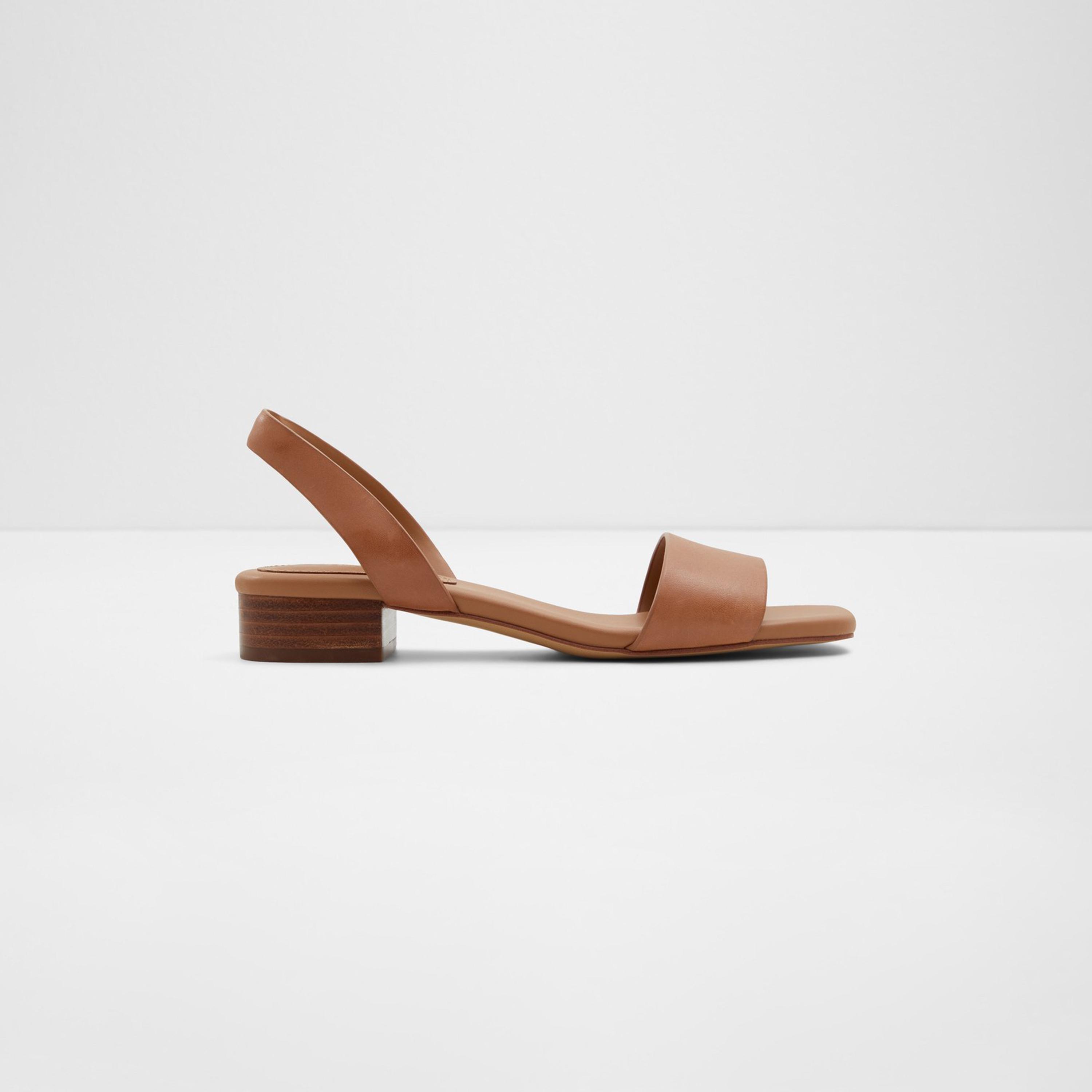 الدو- حذاء دورينا بكعب مربع لون معدني وحزام للنساء | 20DORENNA-women-shoes-heels-image-7