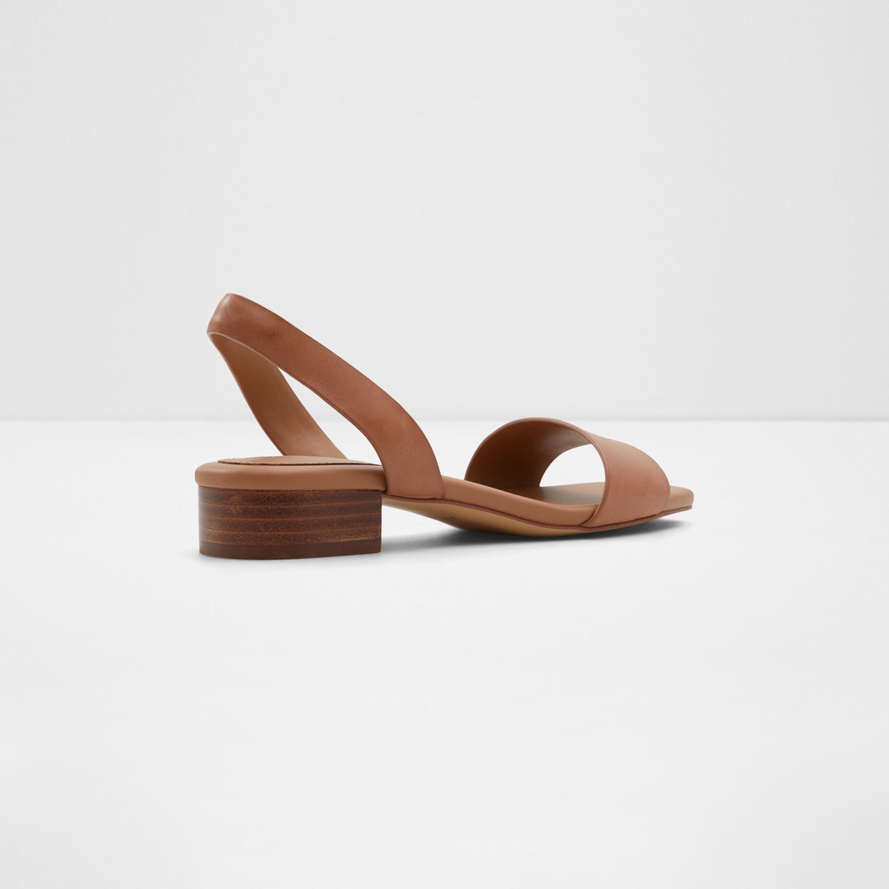 الدو- حذاء دورينا بكعب مربع لون معدني وحزام للنساء | 20DORENNA-women-shoes-heels-image-9