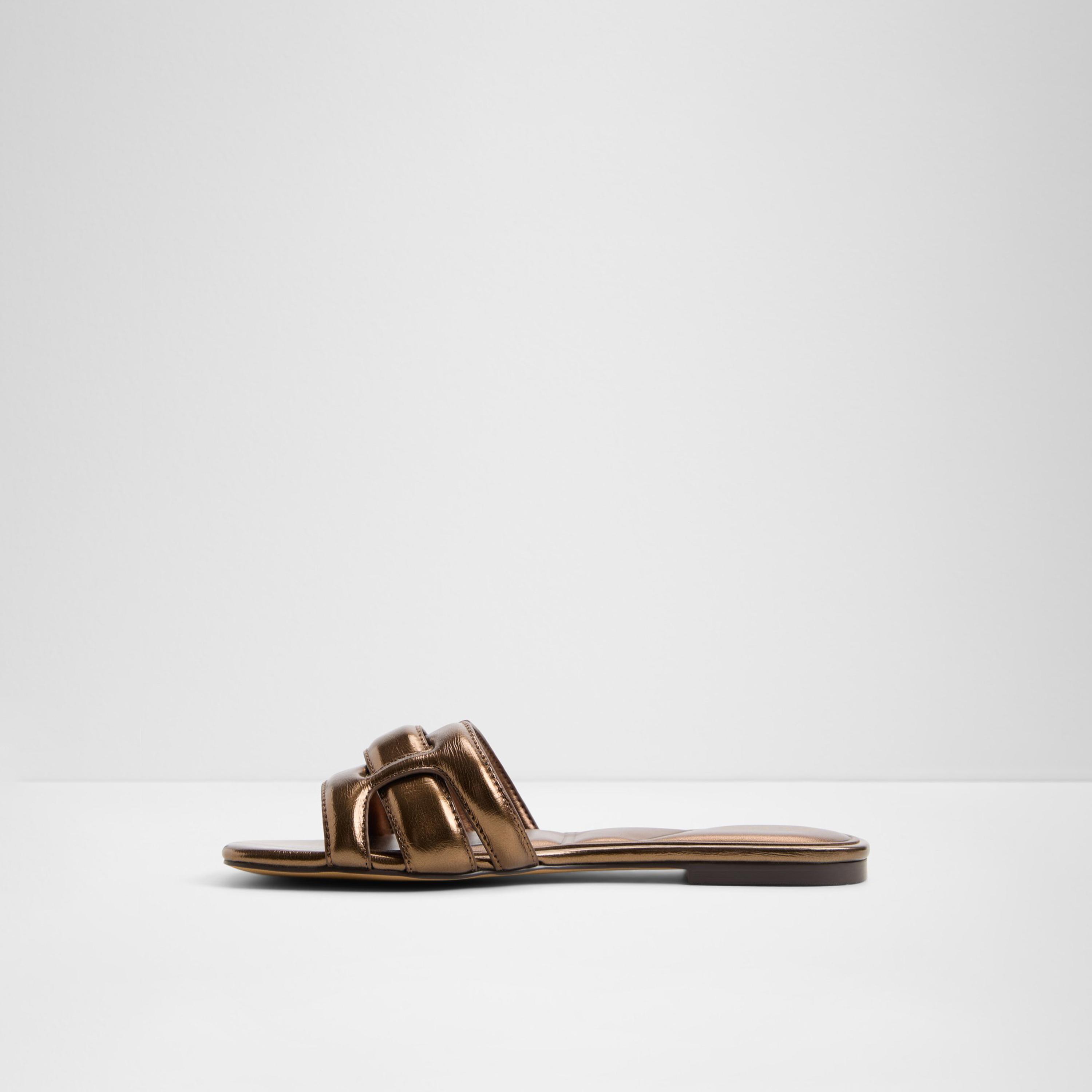 Aldo Women's Slip-On ELENARIA Flat Slide Sandals | 20ELENARIA-women-shoes-sandals-flats-image-4