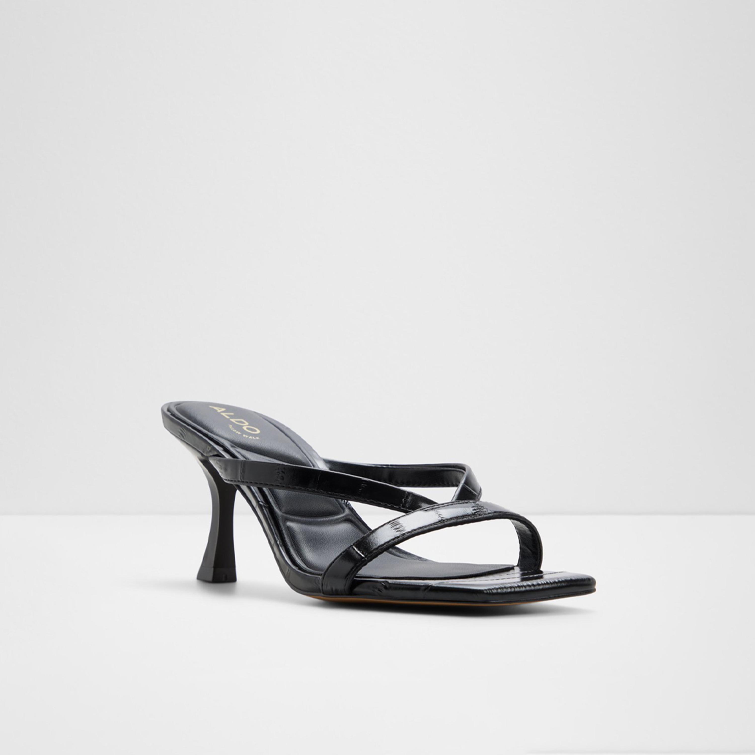 الدو - صندل إينالين للنساء سهل الارتداء بكعب عريض وحزام | 20ENALEN-women-shoes-sandals-heeled-image-1