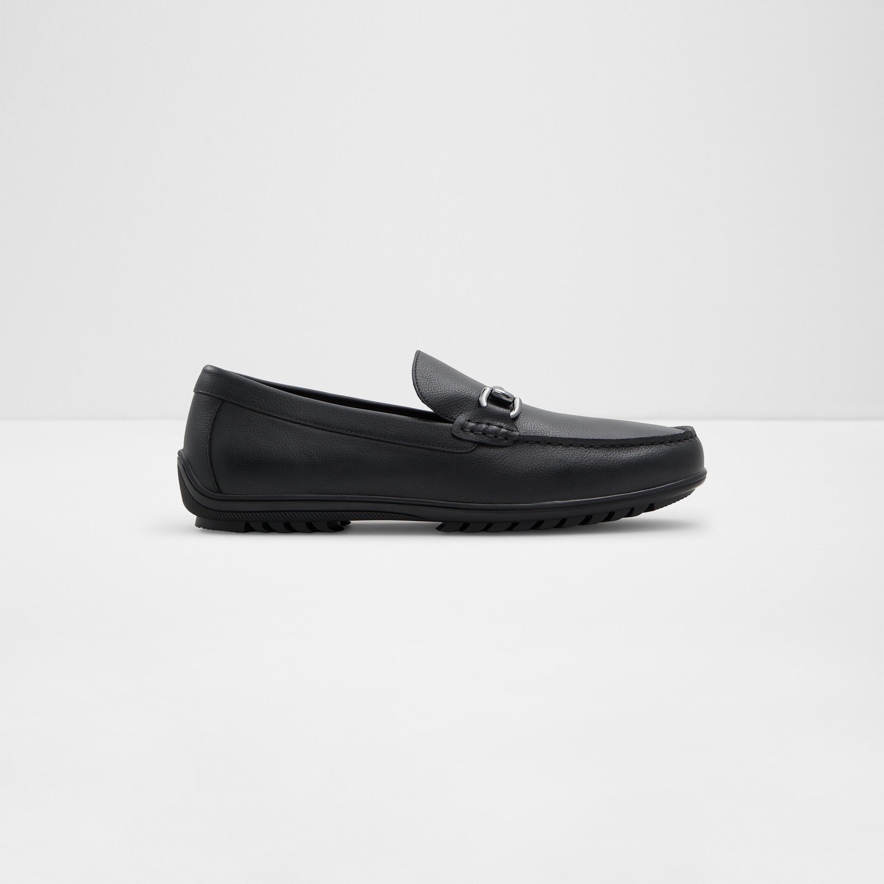 Aldo Evoke Men's Round Toe Horsebit Loafers with Buckle Detailing-men-shoes-loafersandmoccasins-image-2
