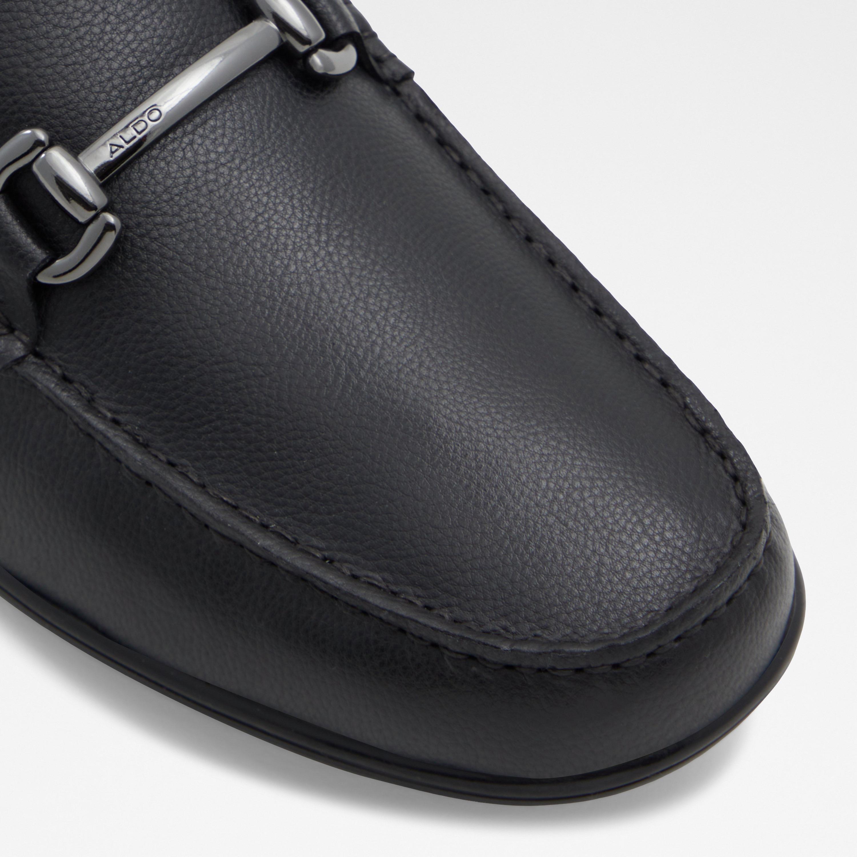 Aldo Evoke Men's Round Toe Horsebit Loafers with Buckle Detailing-men-shoes-loafersandmoccasins-image-5