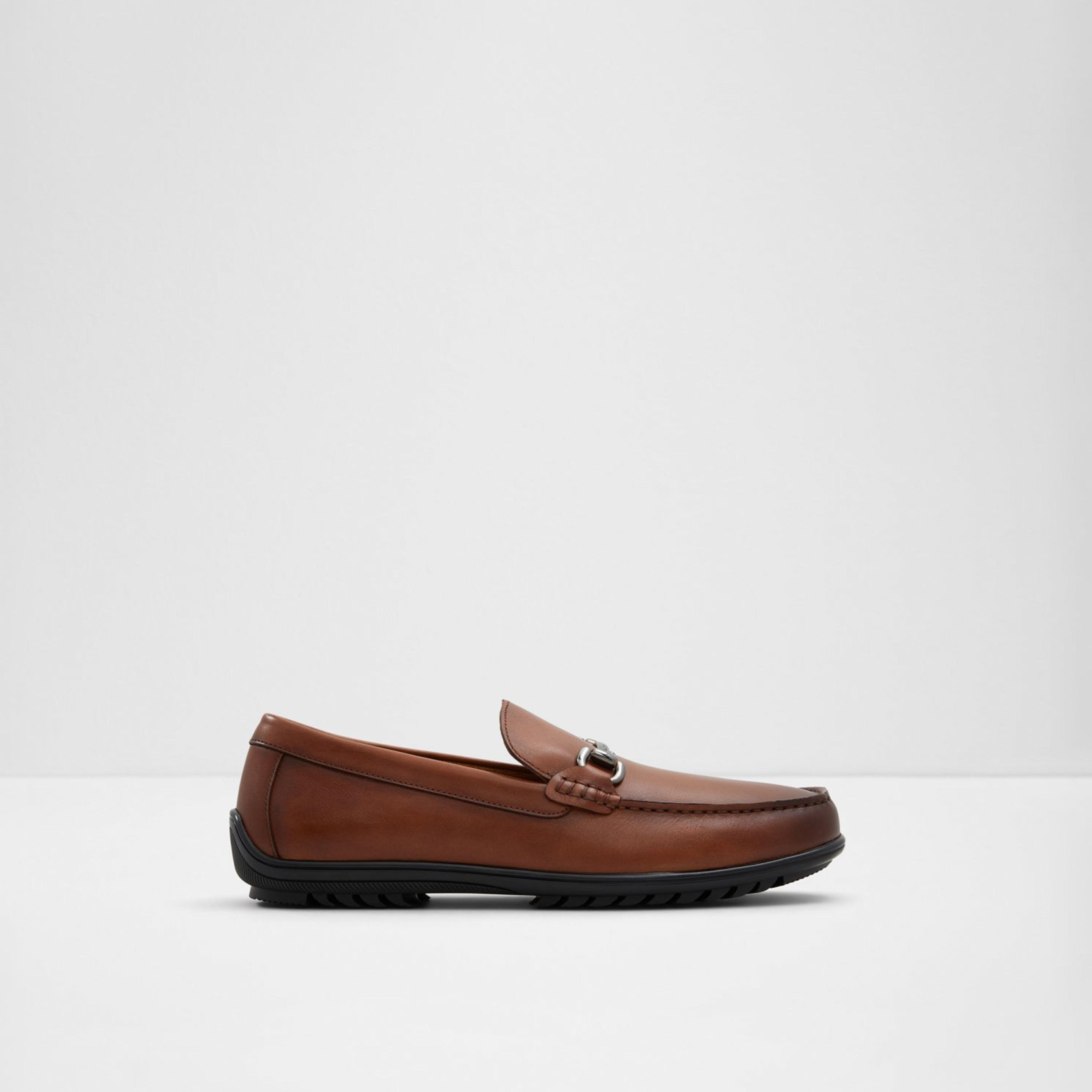 Aldo Evoke Men's Round Toe Horsebit Loafers with Buckle Detailing-men-shoes-loafersandmoccasins-image-6