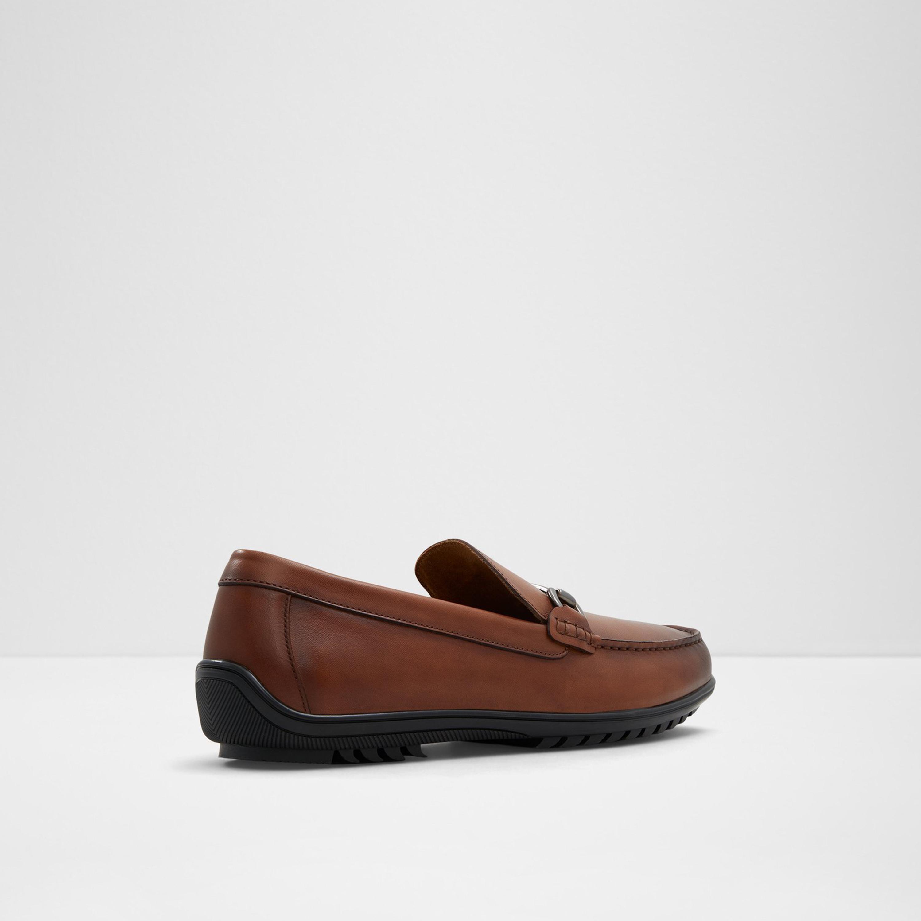 Aldo Evoke Men's Round Toe Horsebit Loafers with Buckle Detailing-men-shoes-loafersandmoccasins-image-8