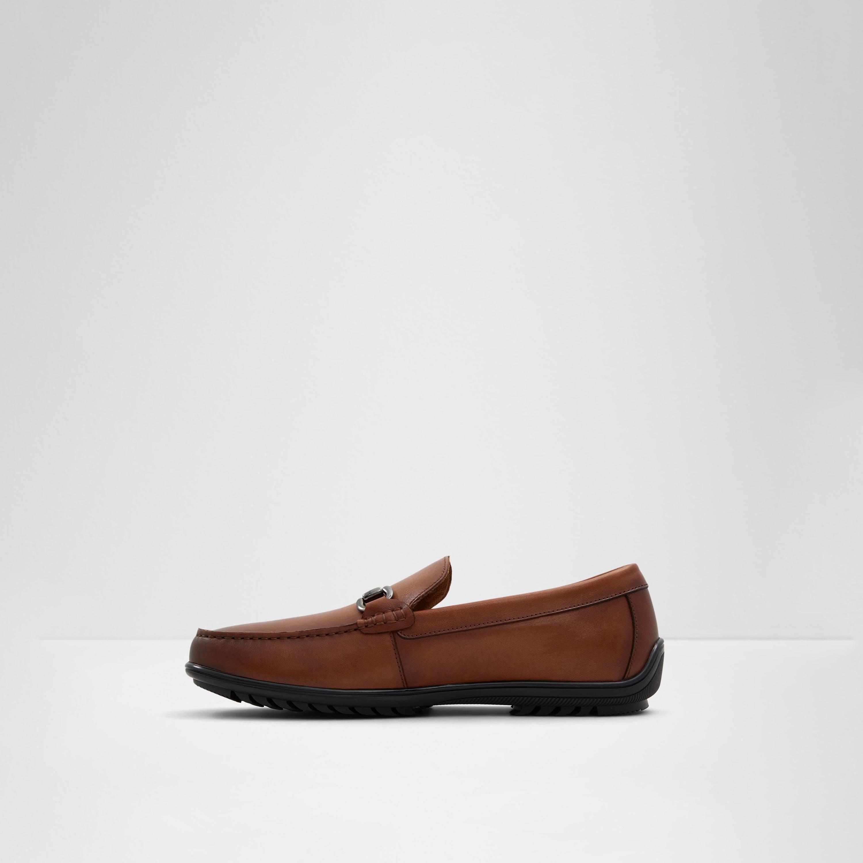 Aldo Evoke Men's Round Toe Horsebit Loafers with Buckle Detailing-men-shoes-loafersandmoccasins-image-9
