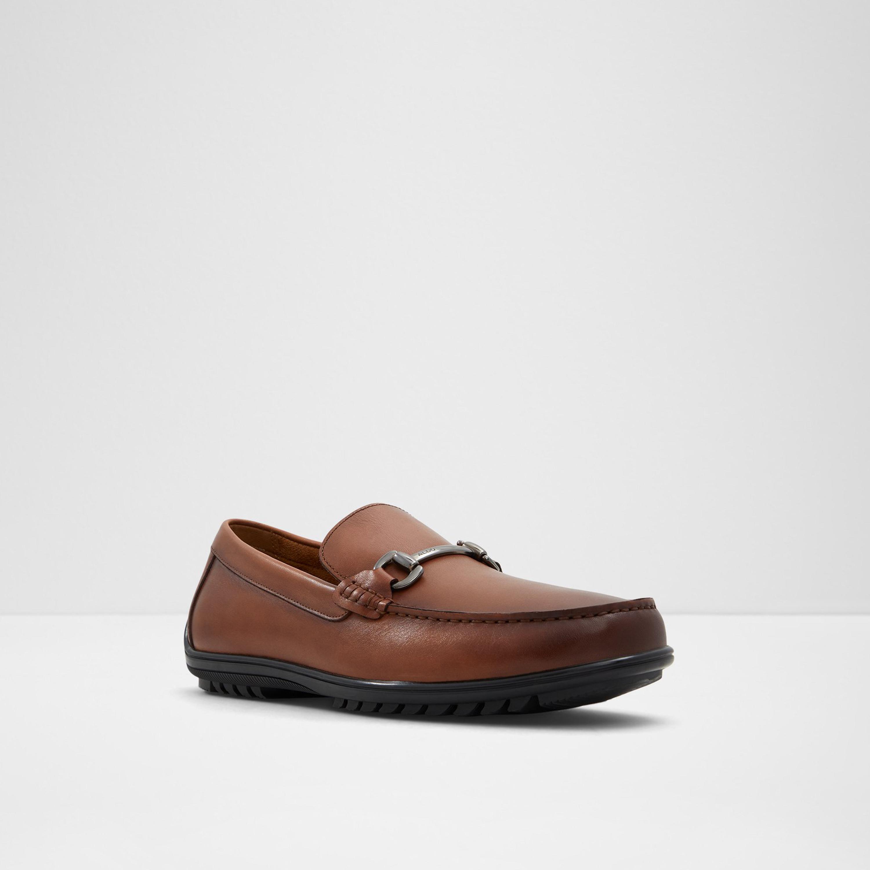 Aldo Evoke Men's Round Toe Horsebit Loafers with Buckle Detailing-men-shoes-loafersandmoccasins-image-10