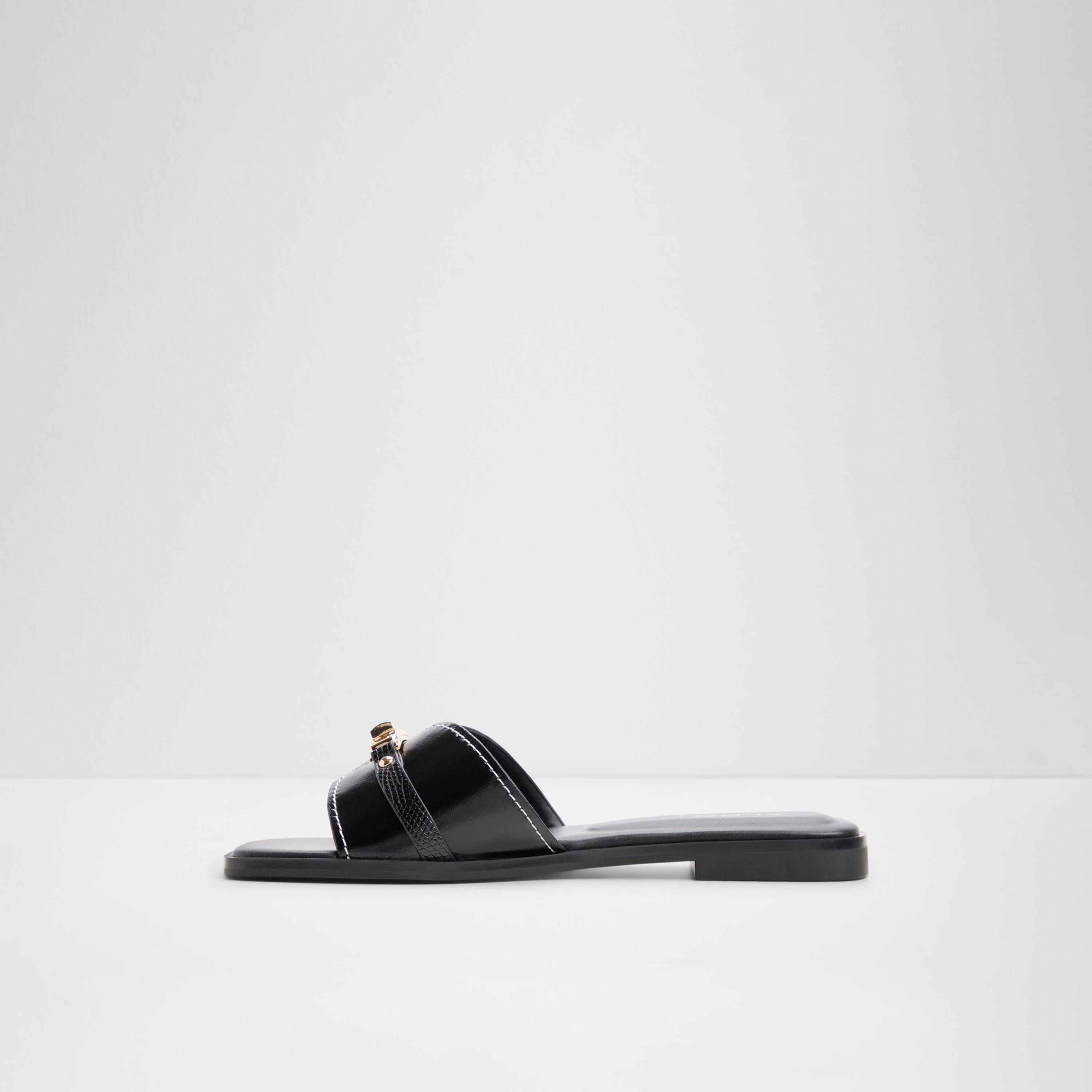 Aldo Women's Slip-On FRANCEA Slide Flat Sandals | 20FRANCEA-women-shoes-sandals-flats-image-4