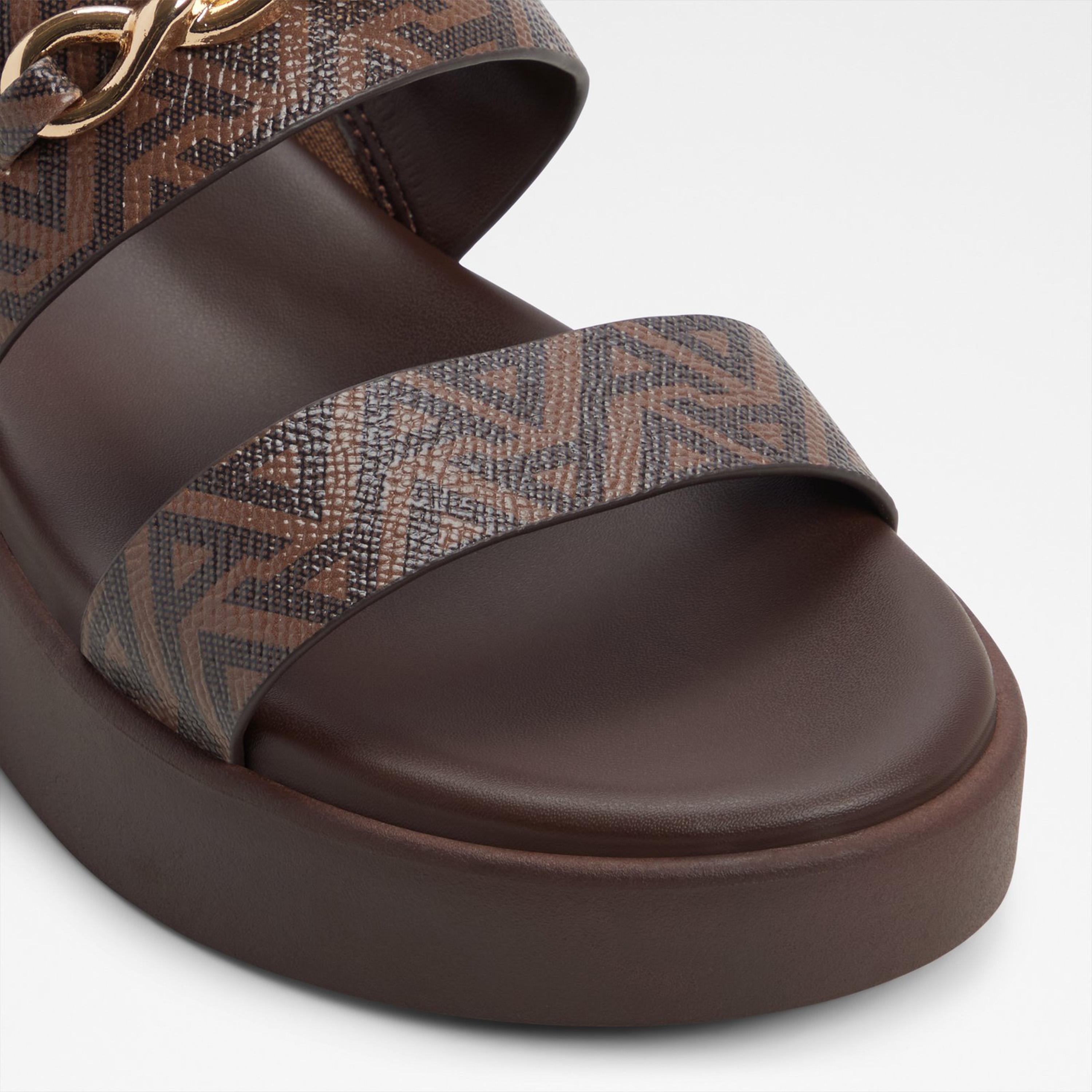 الدو - صندل هالاميفر للنساء سهل الارتداء نعل سميك | 20HALAMAEVER-women-shoes-sandals-heeled-image-2