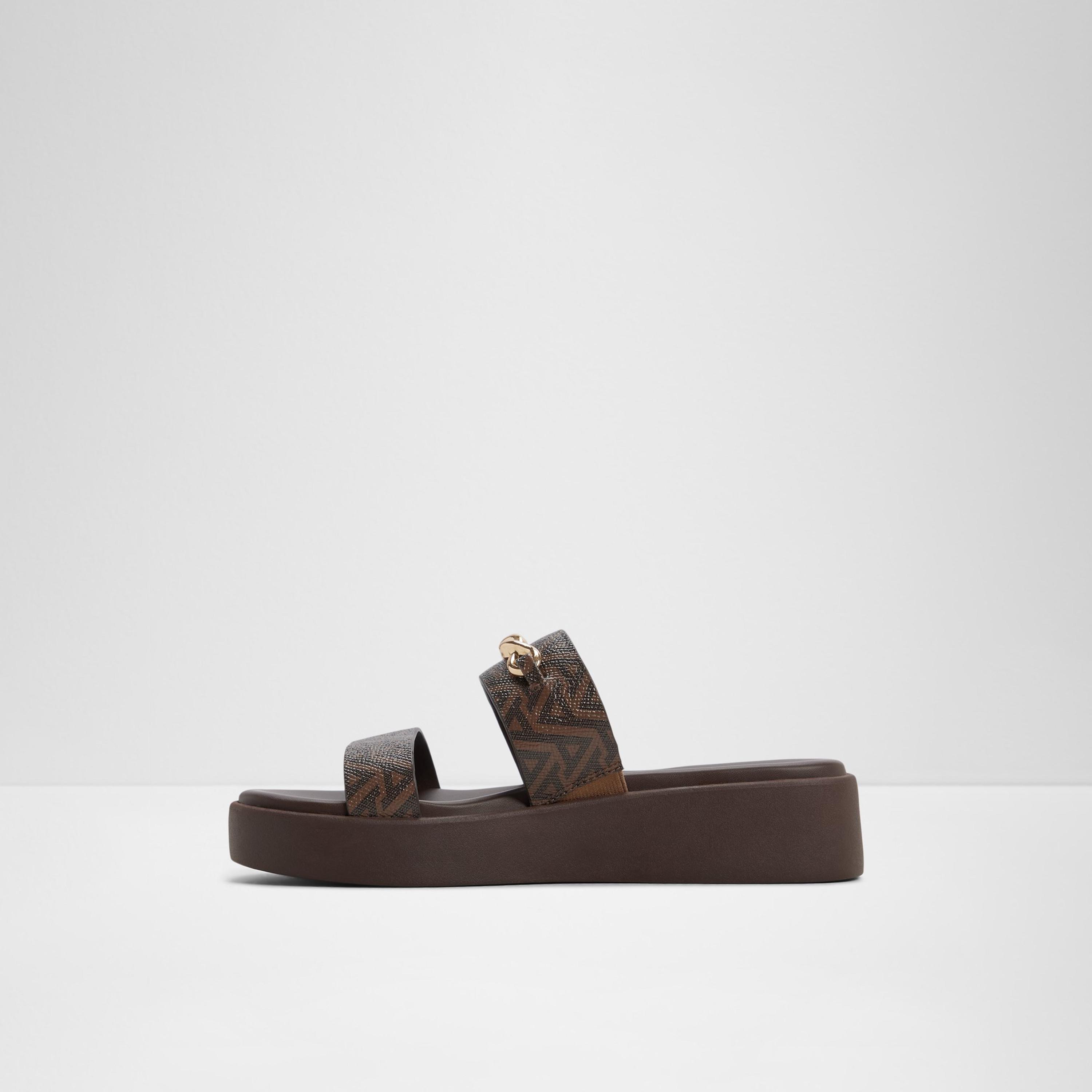 الدو - صندل هالاميفر للنساء سهل الارتداء نعل سميك | 20HALAMAEVER-women-shoes-sandals-heeled-image-4