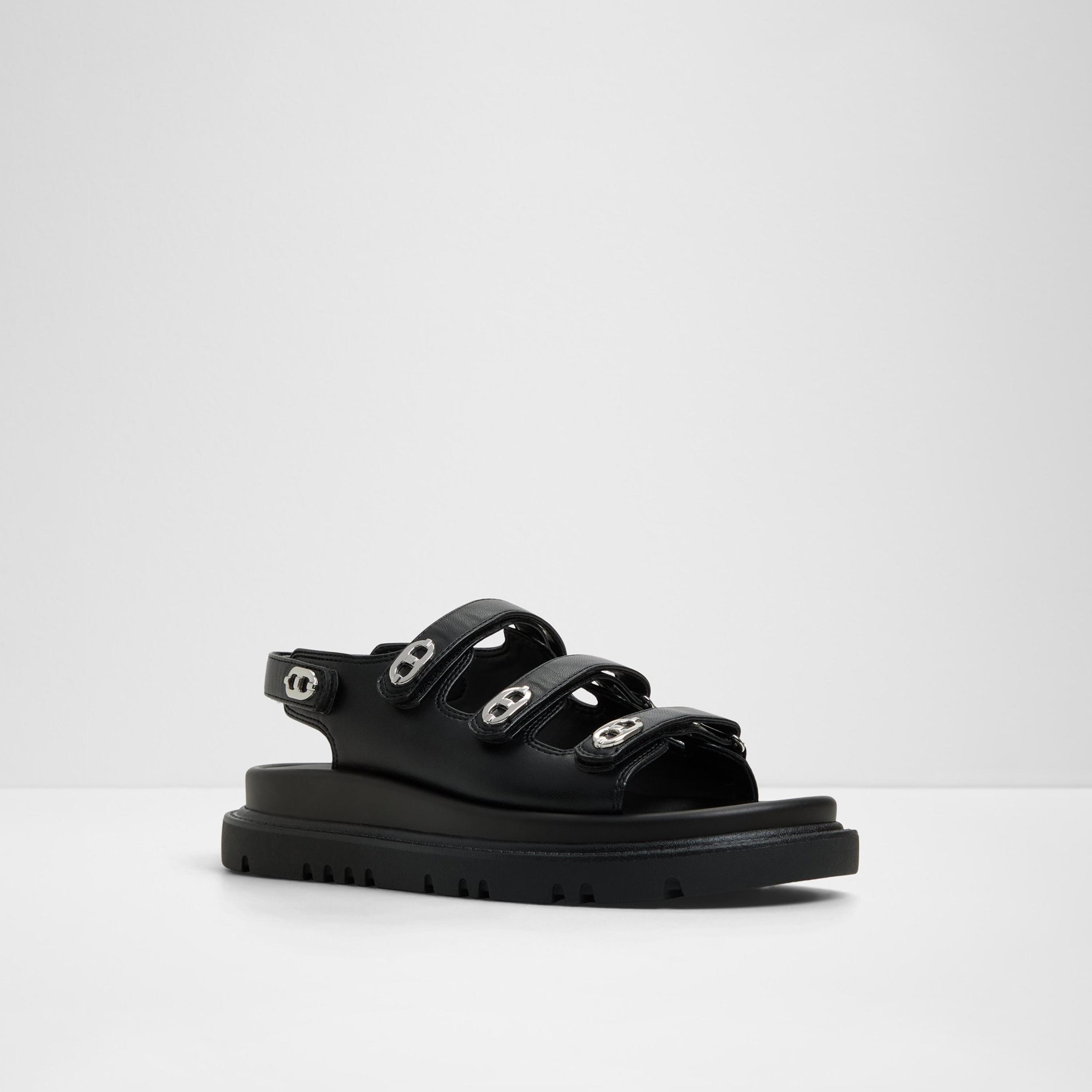 ألدو- صندل بحزام هالندر مشبك وحلقة للنساء  | 20HALENDAR-women-shoes-sandals-flats-image-1