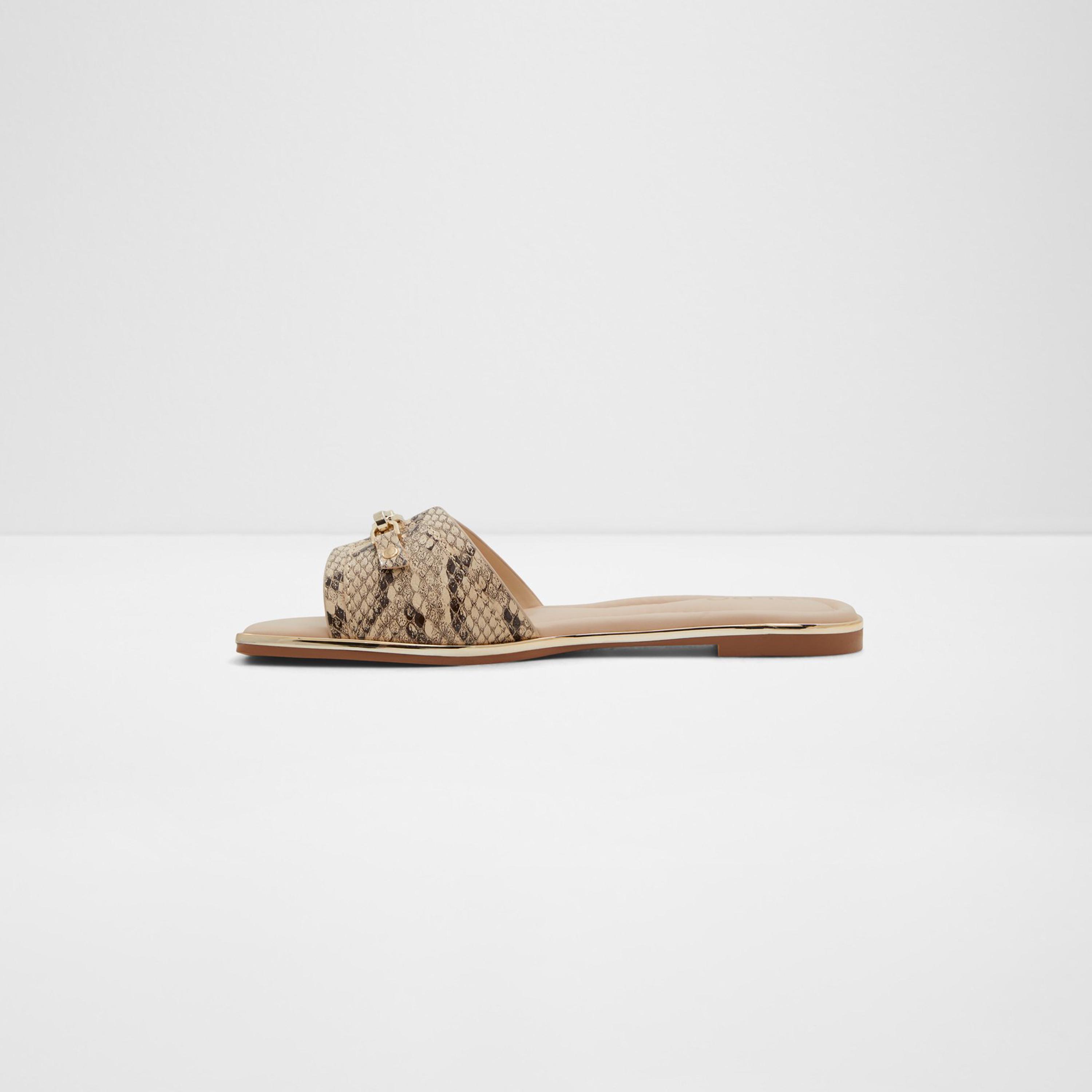 الدو- صندل بمقدمة مزخرفة للنساء نقشة زواحف | 20JEANNIE-women-shoes-sandals-flats-image-3