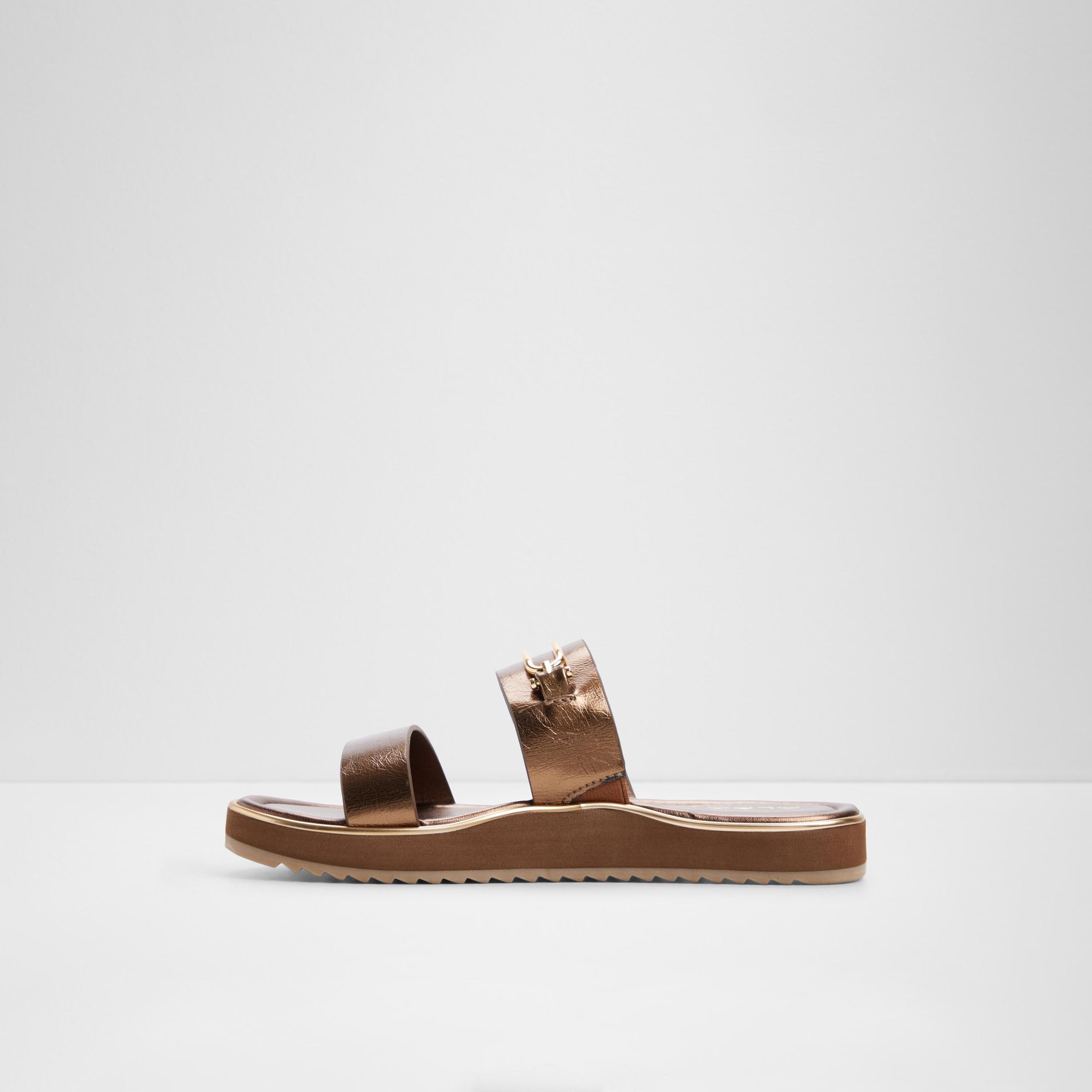Aldo Lagoon Women's Slide Sandals with Decorative Vamp | 20LAGOON-women-shoes-sandals-flats-image-4