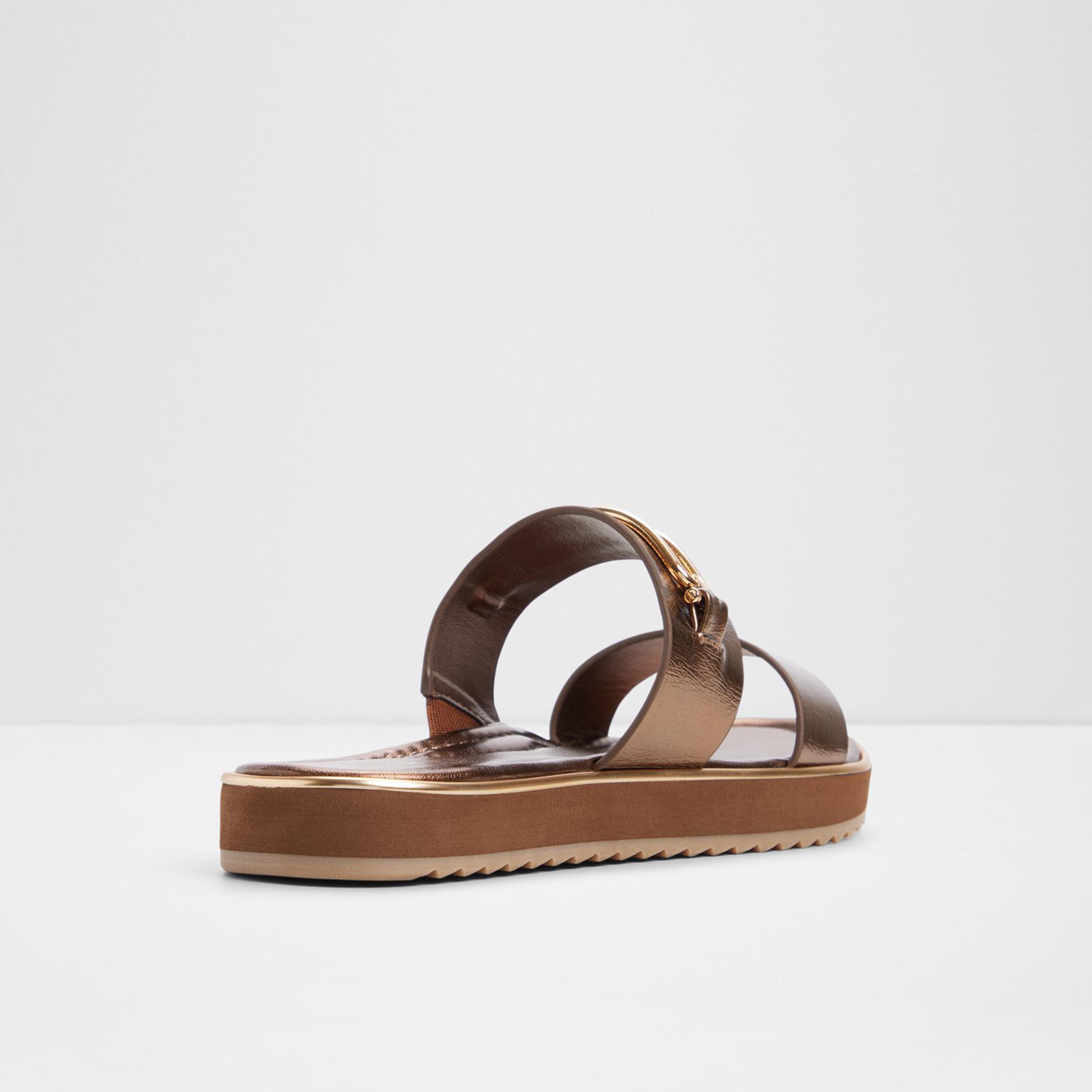 Aldo Lagoon Women's Slide Sandals with Decorative Vamp | 20LAGOON-women-shoes-sandals-flats-image-5