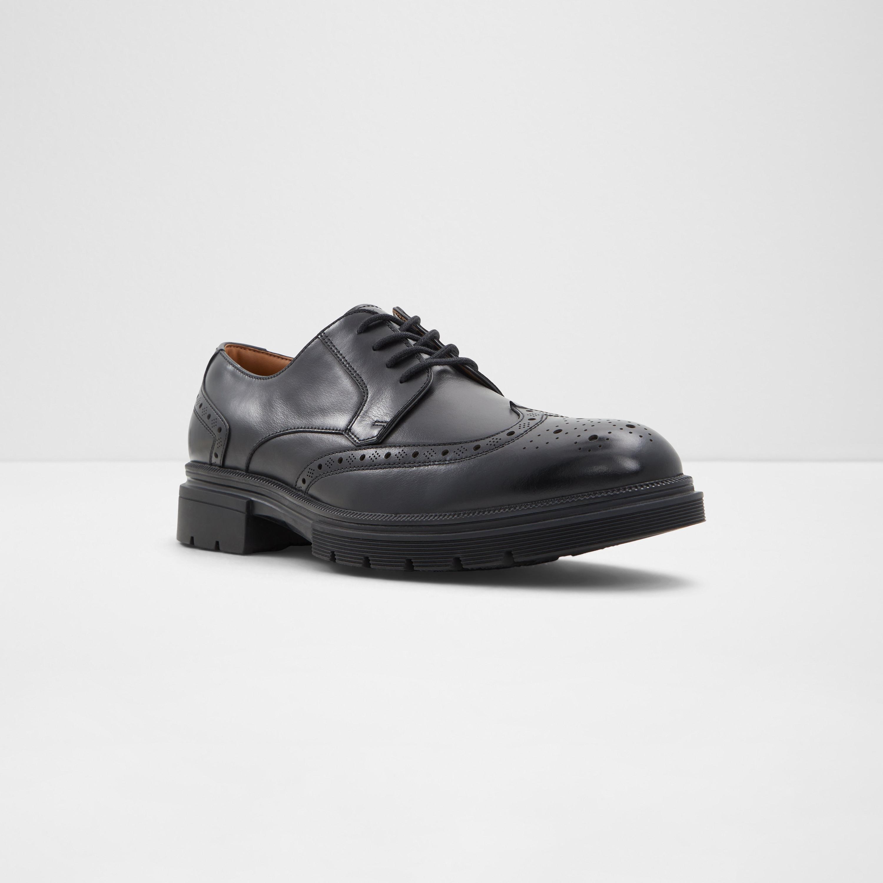 حذاء بروغ رسمي منسوج للرجال من ألدو ليرمان بمقدمة مستديرة وأربطة-men-shoes-formalshoes-image-1