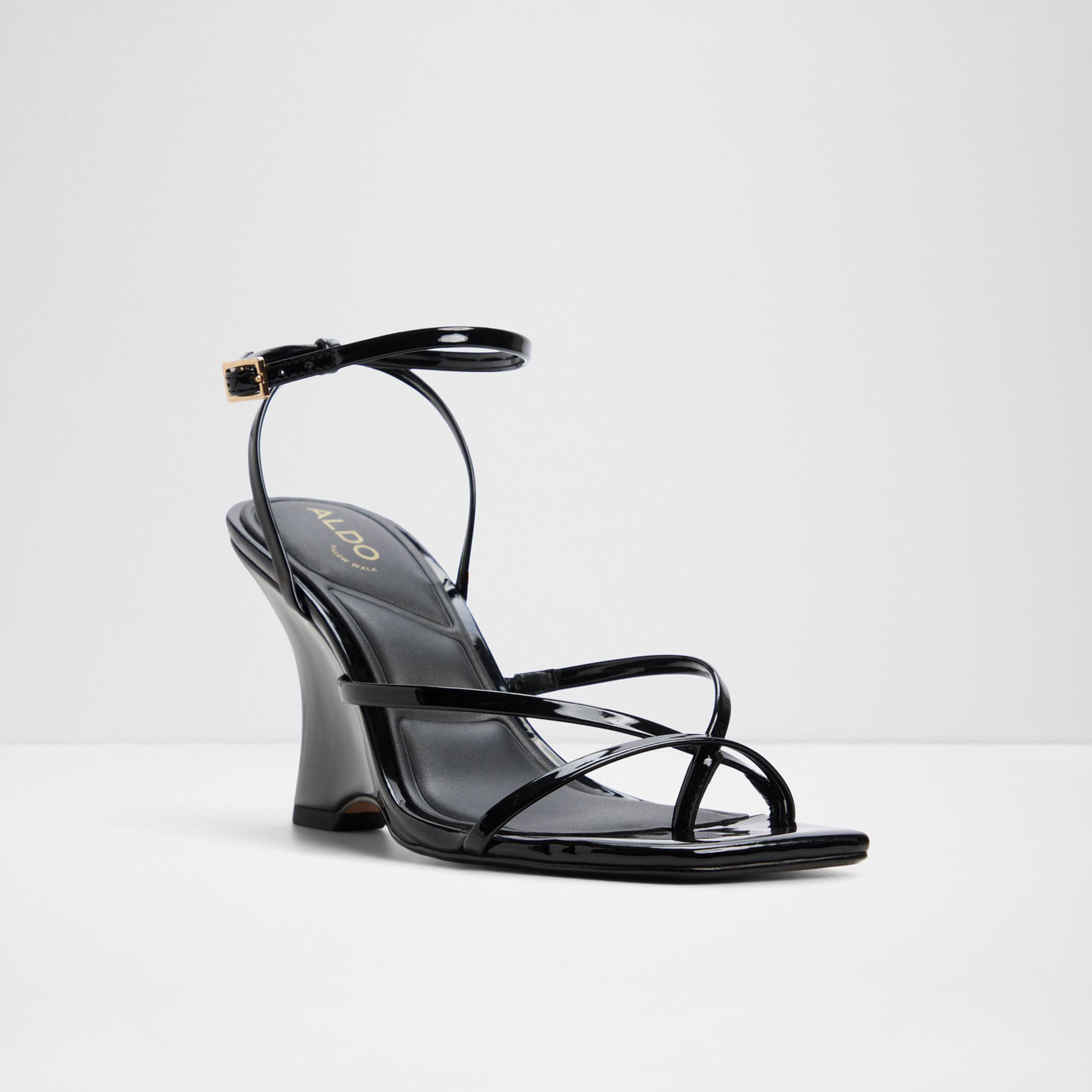 الدو - صندل ليكسينا نسائي كعب إسفين بإبزيم | 20LEXINA-women-shoes-sandals-heeled-image-1