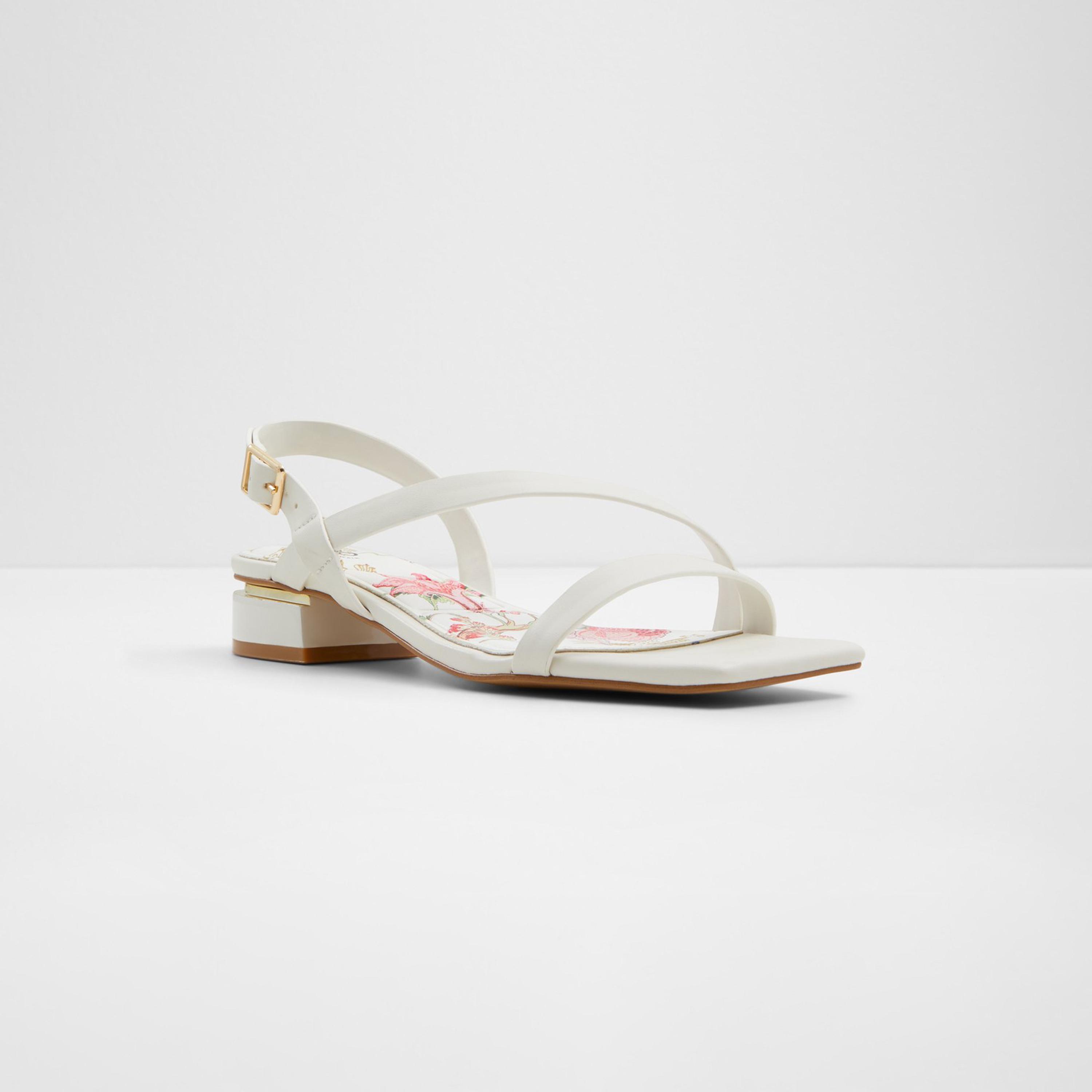 ألدو- حذاء مورد كعب مربع بحزام وإبزيم للنساء | 20LILIAN-women-shoes-heels-image-1