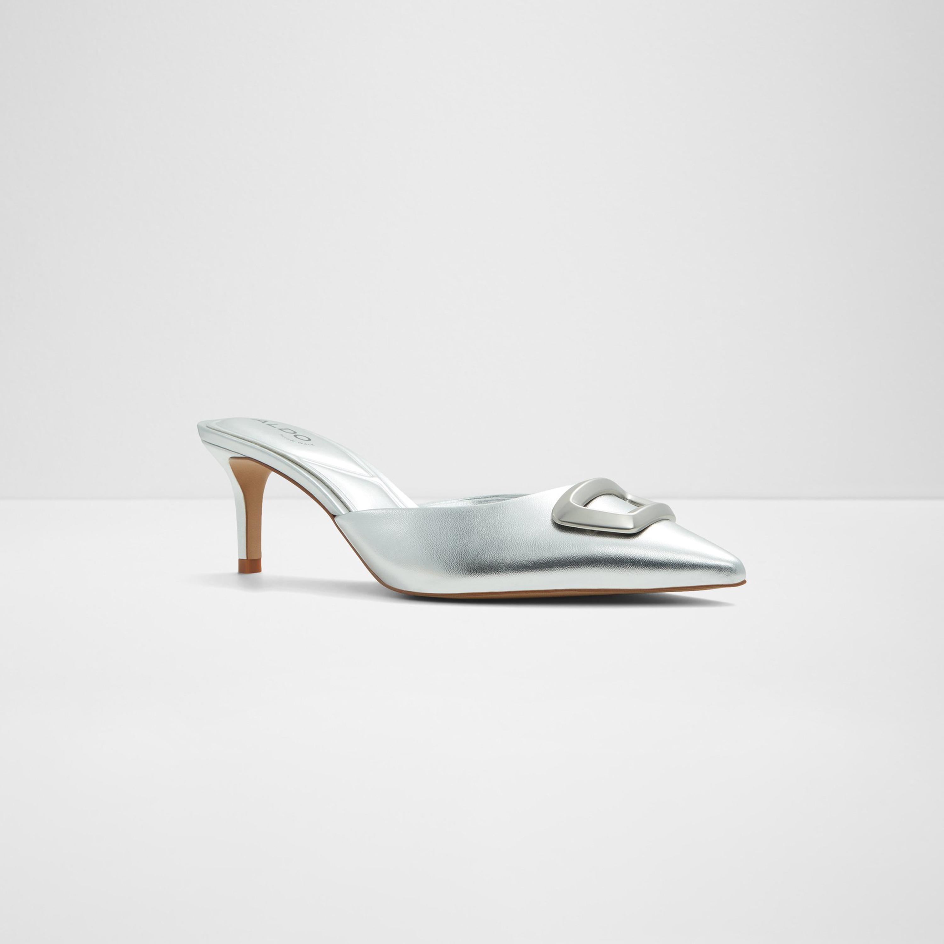 الدو- حذاء بكعب ستيليتو رفيع ومقدمة مزخرفة لون معدني للنساء | 20LOUISETTE-women-shoes-heels-image-1