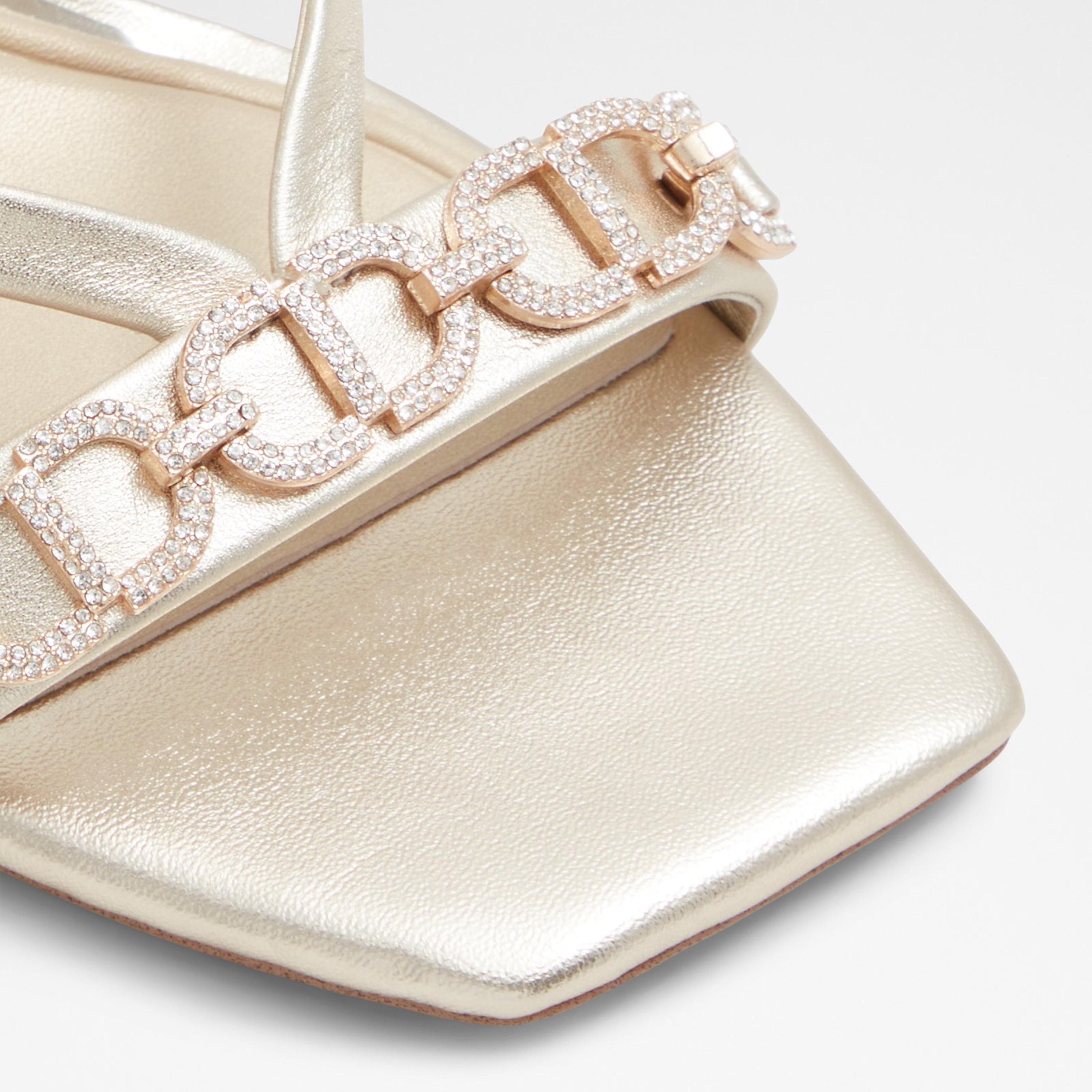 الدو- حذاء مارسلين بكعب منخفض ومقدمة مزخرفة لون معدني للنساء | 20MARCELLINE-women-shoes-heels-image-5