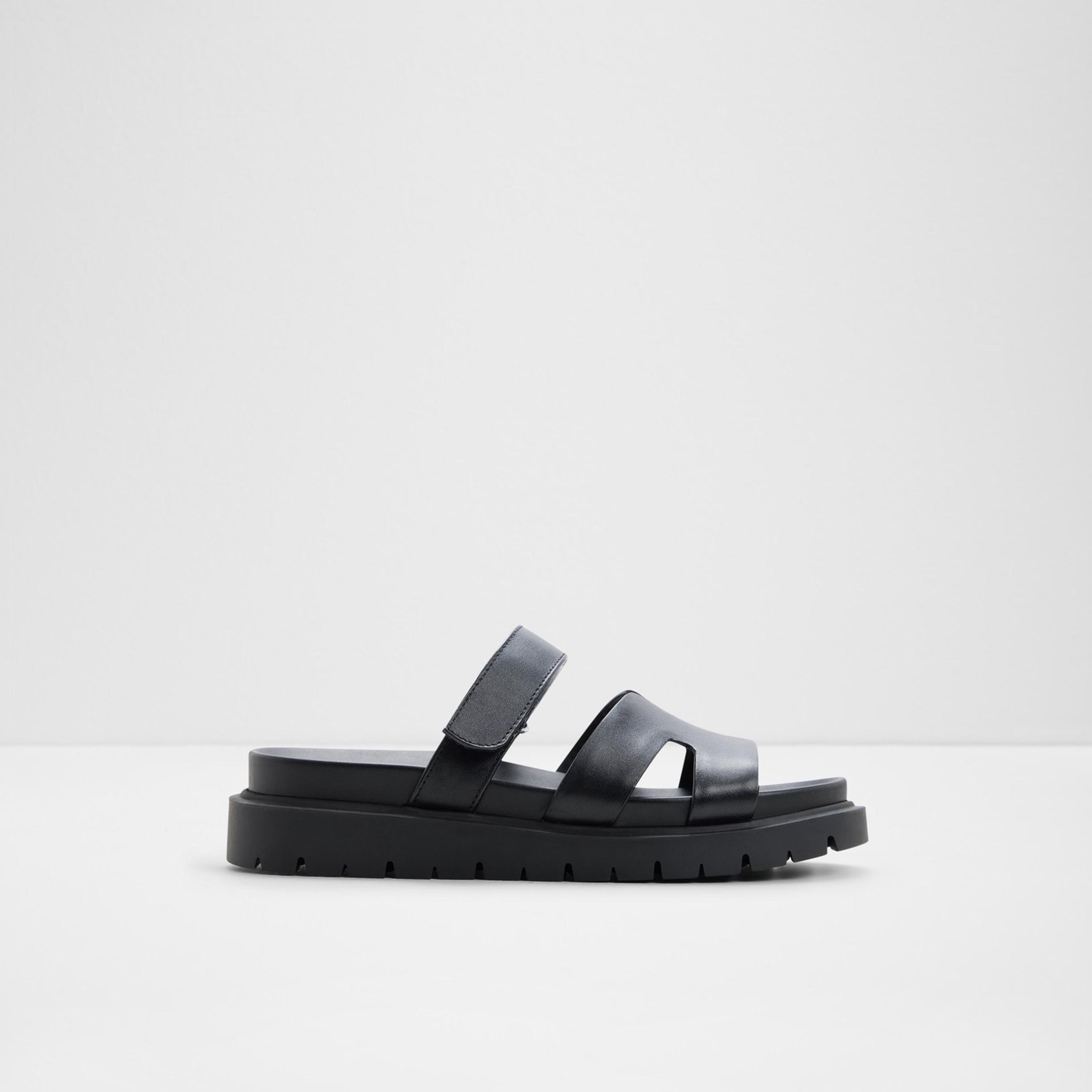 الدو - صندل ماريز نسائي سهل الارتداء بنعل سميك وحزام | 20MARYS-women-shoes-sandals-flats-image-9