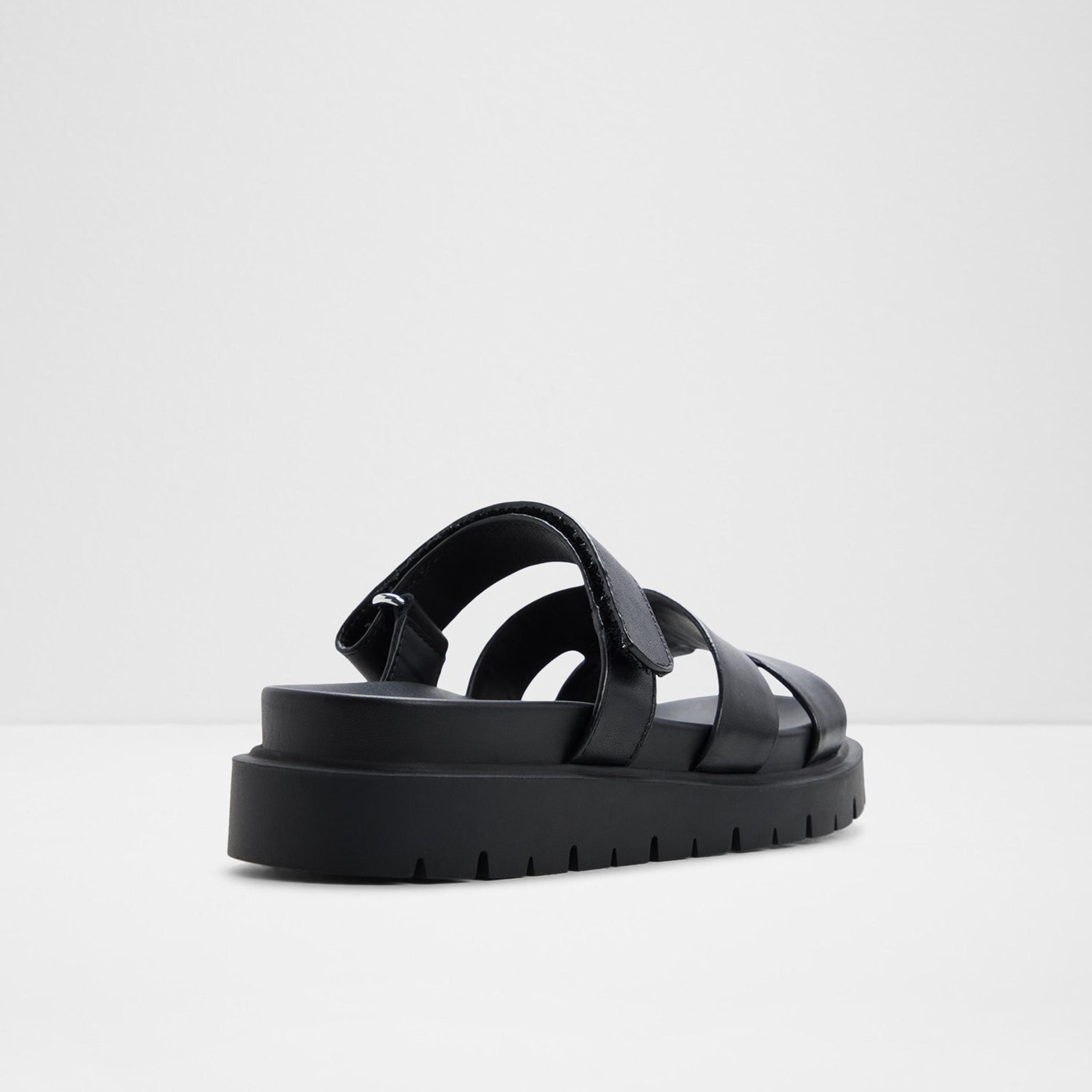 الدو - صندل ماريز نسائي سهل الارتداء بنعل سميك وحزام | 20MARYS-women-shoes-sandals-flats-image-11