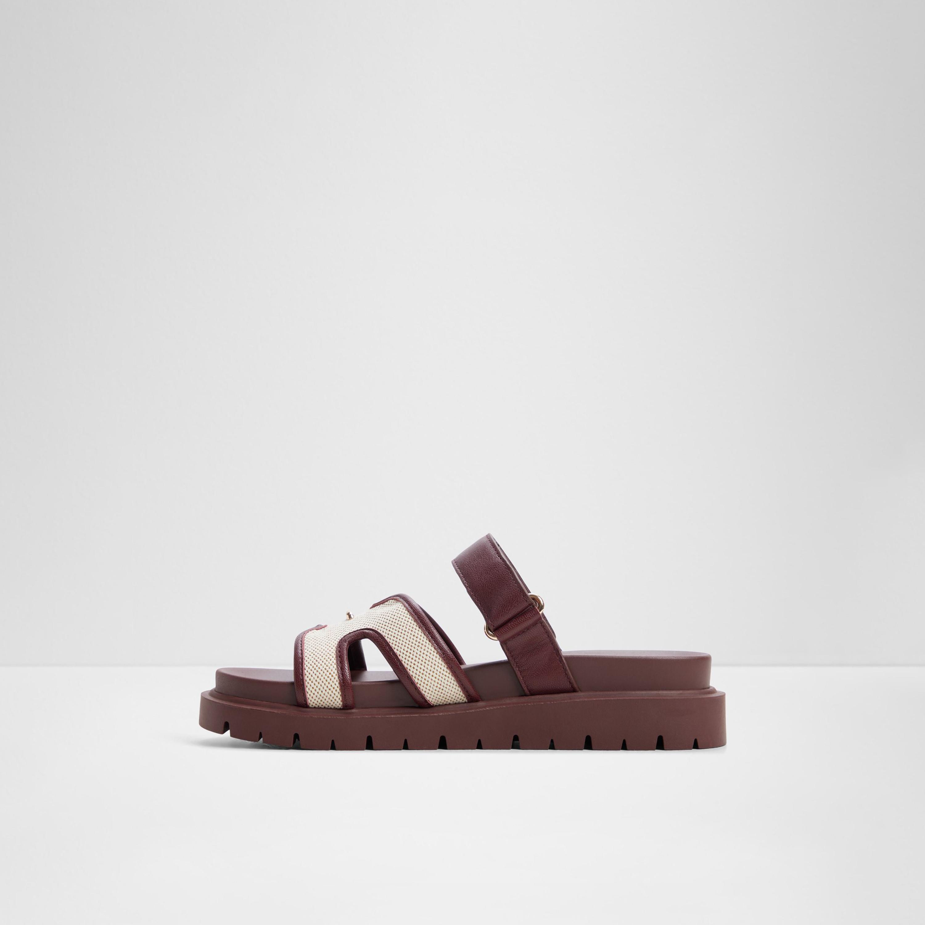 الدو - صندل ماريز نسائي سهل الارتداء بنعل سميك وحزام | 20MARYS-women-shoes-sandals-flats-image-16