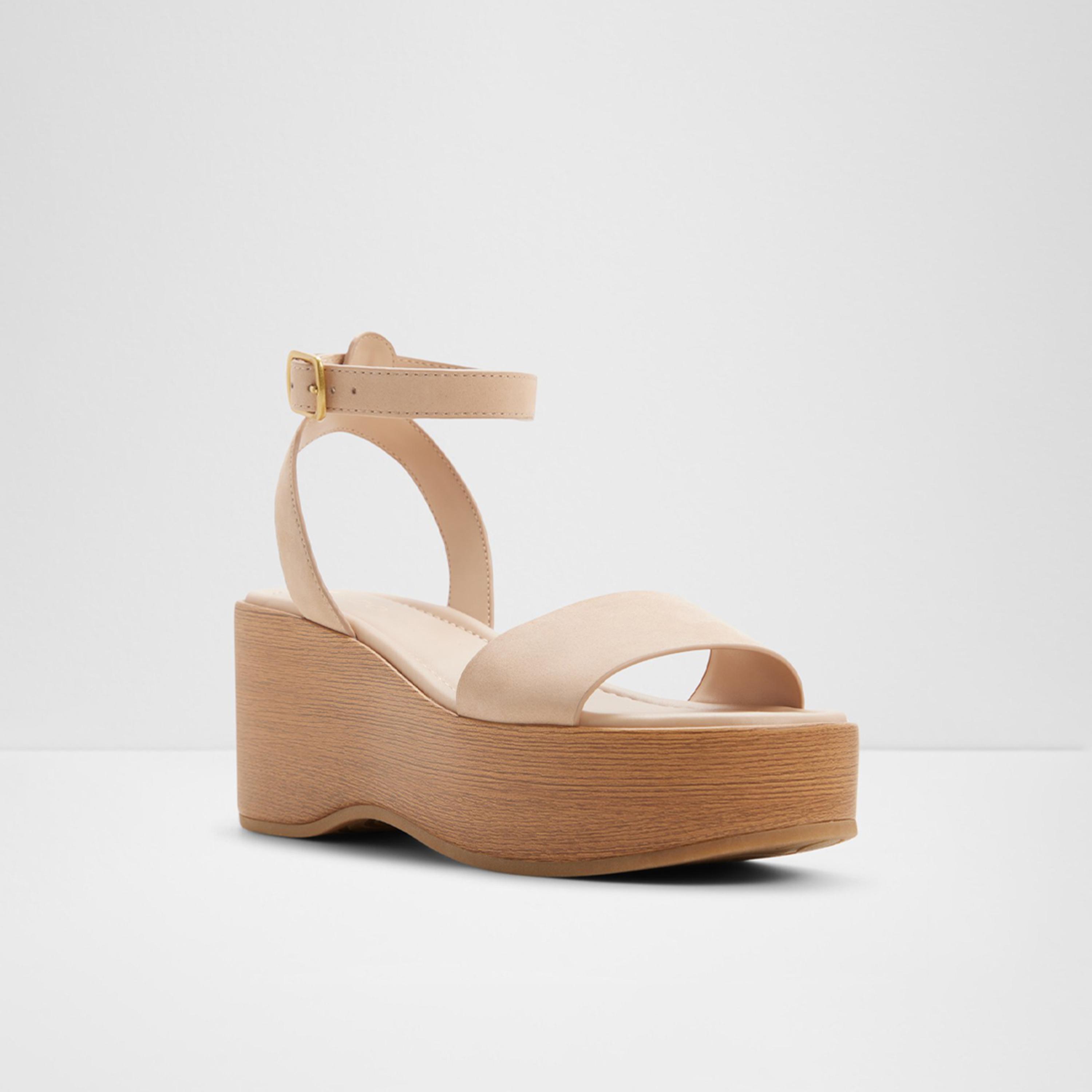الدو - حذاء ون اوين للنساء بكعب إسفين بإبزيم | 20ONEIWIN-women-shoes-sandals-heeled-image-1