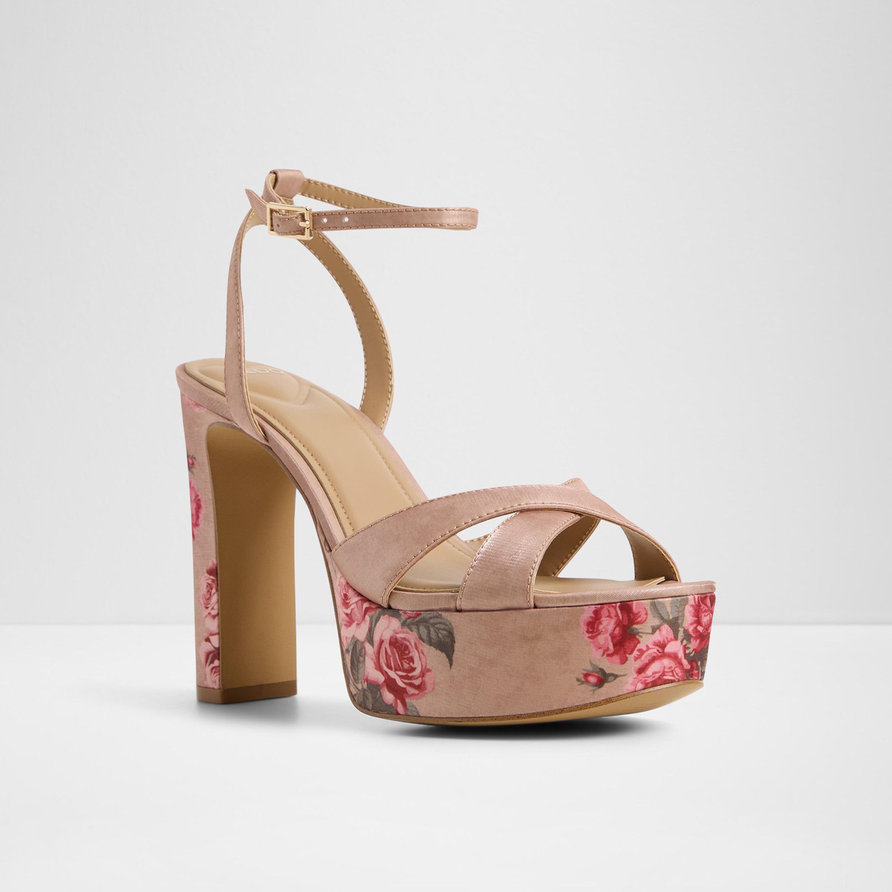 الدو - حذاء للنساء روزين كعب عريض مزودة بإبزيم | 20ROSINE-women-shoes-sandals-heeled-image-1