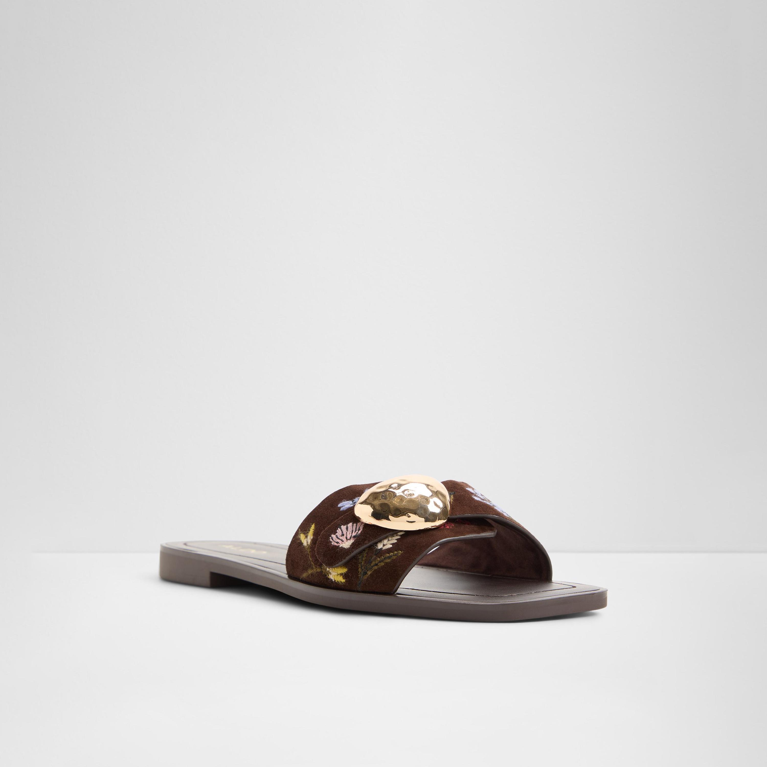 Aldo Women's Slip-On SOMER Slide Flat Sandals | 20SOMER-women-shoes-sandals-flats-image-1