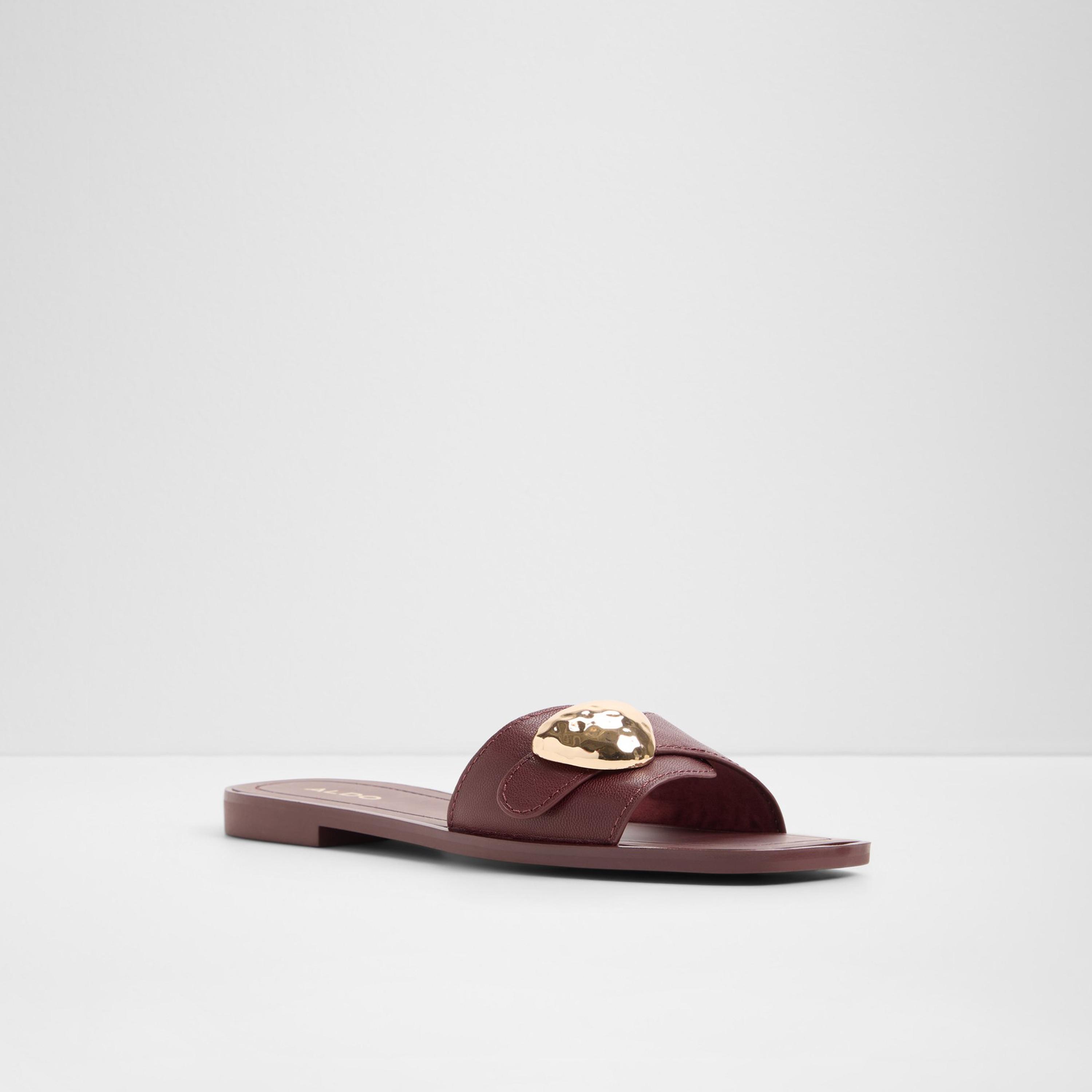 الدو - صندل سومر نسائي مسطح سهل الارتداء | 20SOMER-women-shoes-sandals-flats-image-1