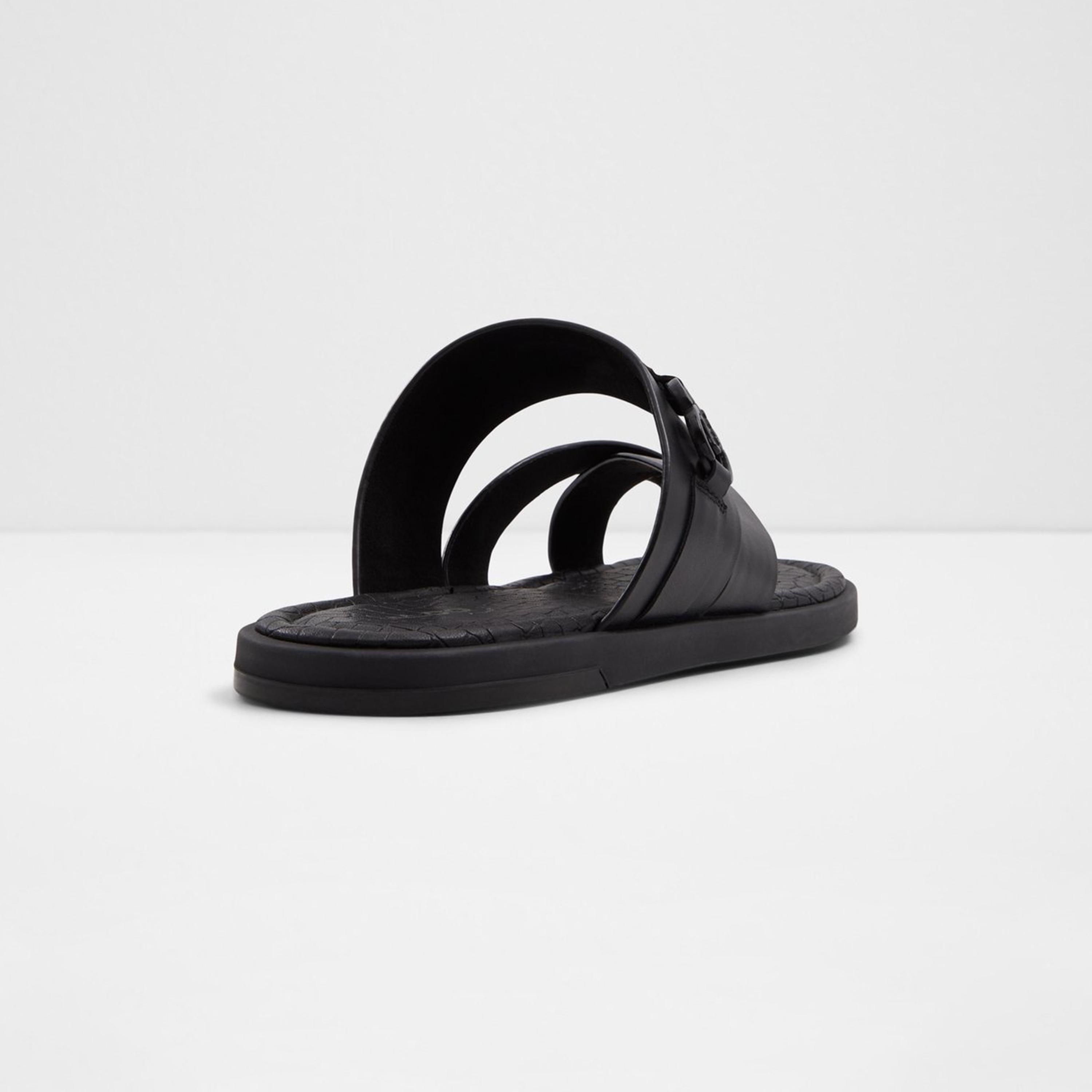 الدو- صندل بحزام متقاطع ومقدمة مزخرفة للرجال | 20SURFSIDE-men-shoes-sandals-image-4