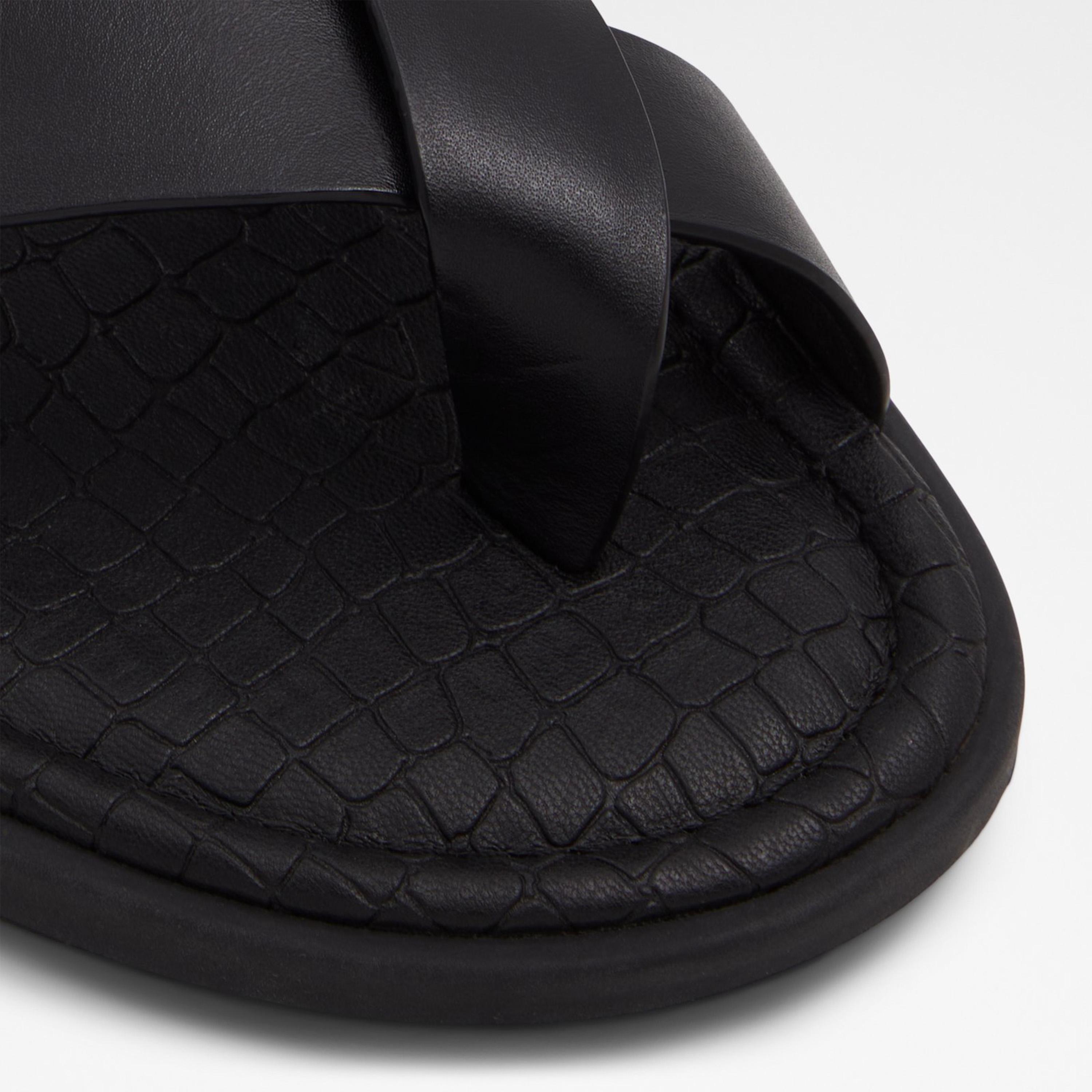 الدو- صندل بحزام متقاطع ومقدمة مزخرفة للرجال | 20SURFSIDE-men-shoes-sandals-image-5