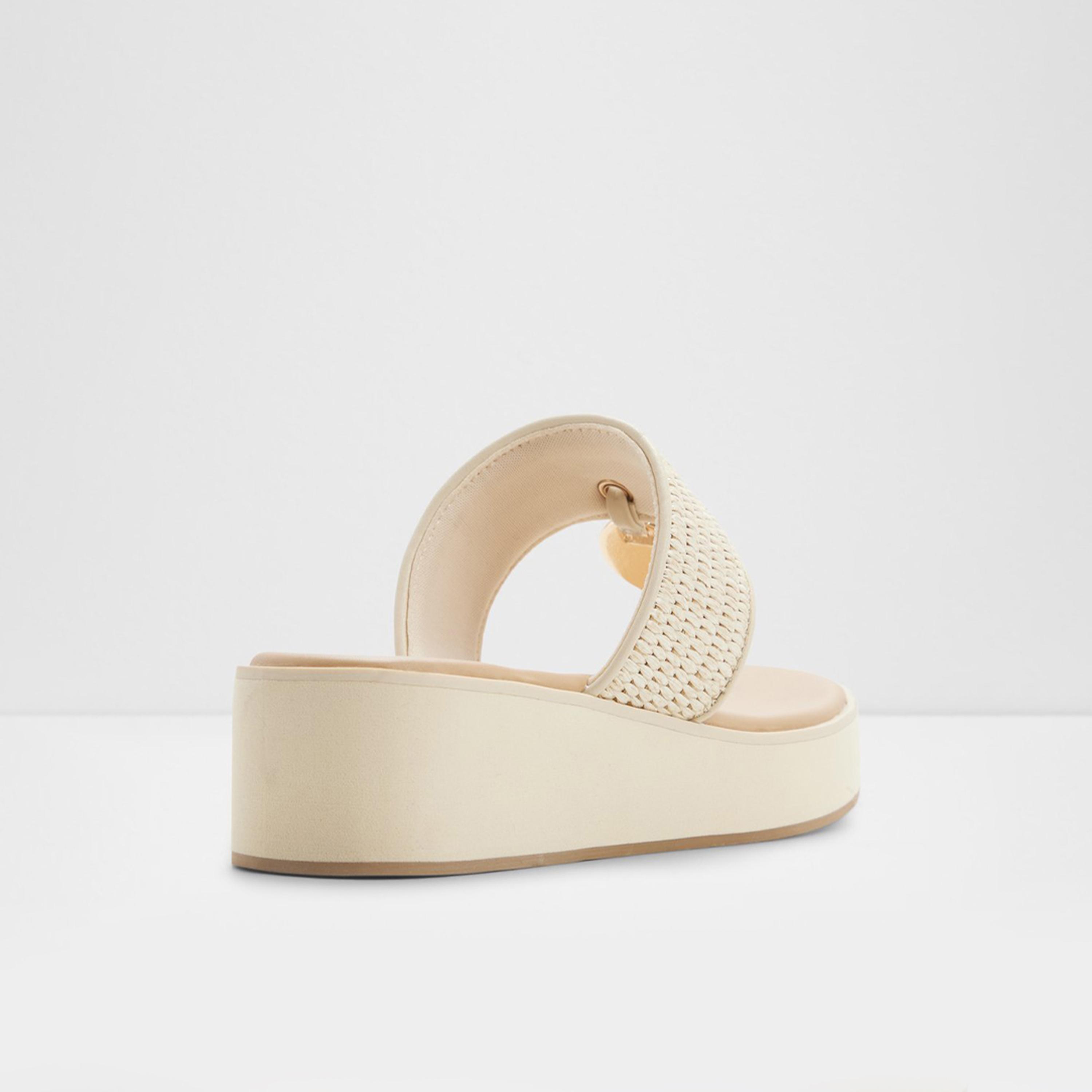 Aldo Women's Slip-On TRENALA Wedge Thong Sandals | 20TRENALA-women-shoes-sandals-heeled-image-5